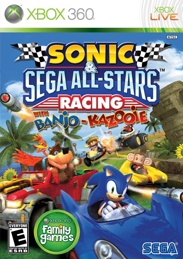 Sonic & Sega All-Stars Racing With Banjo-Kazooie – Xbox 360 Game Only