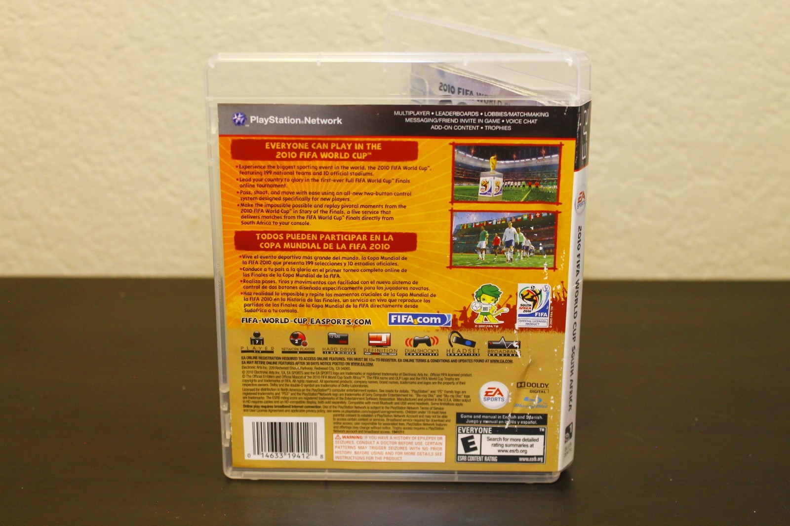 PS3 2010 FIFA World Cup South Africa CIB Complete NM Disc Soccer Clean & Tested
