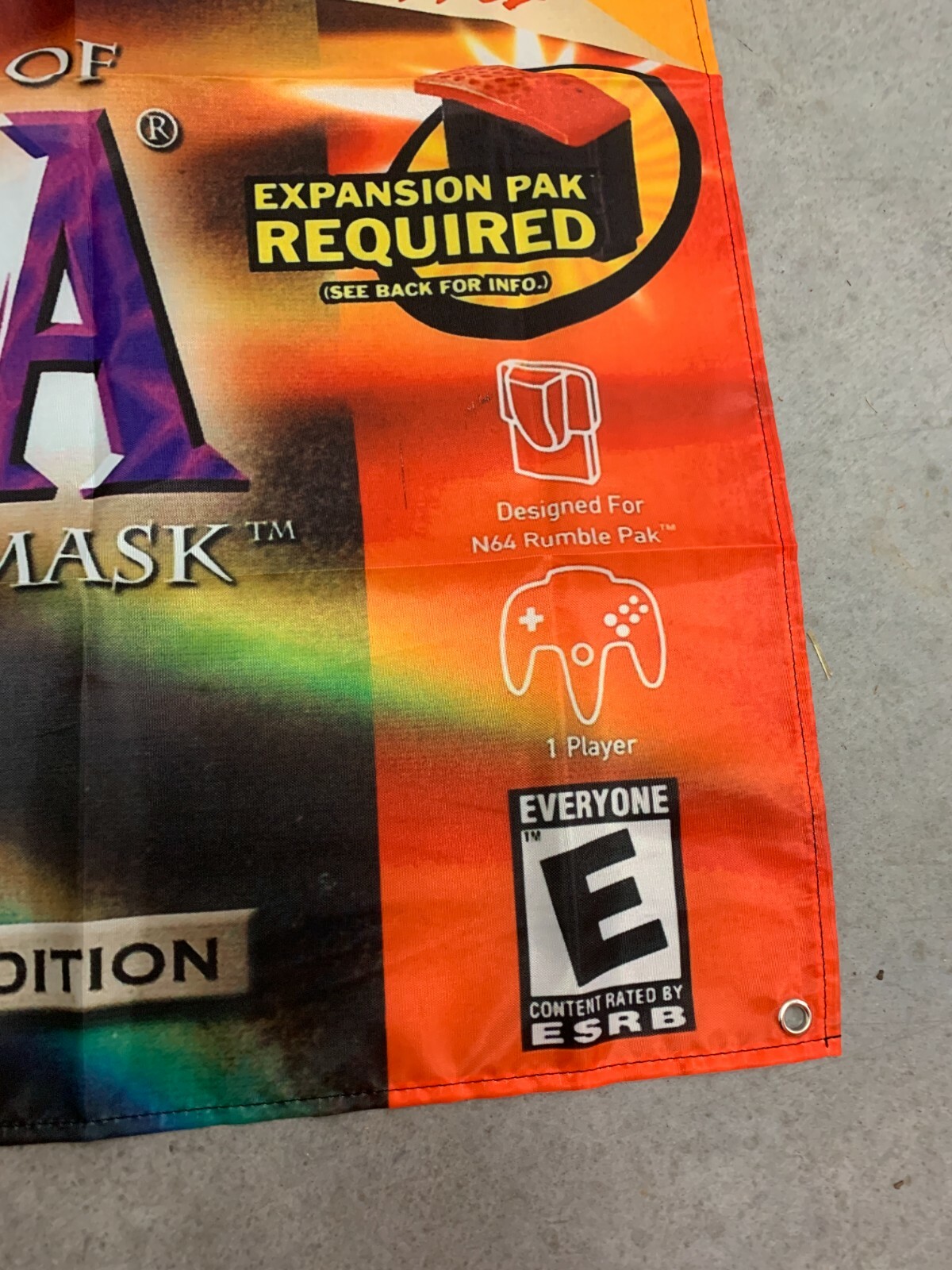 The Legend Of Zelda Majora’s Mask Wall Flag Banner Tapestry 2 x 3 Ft, N64