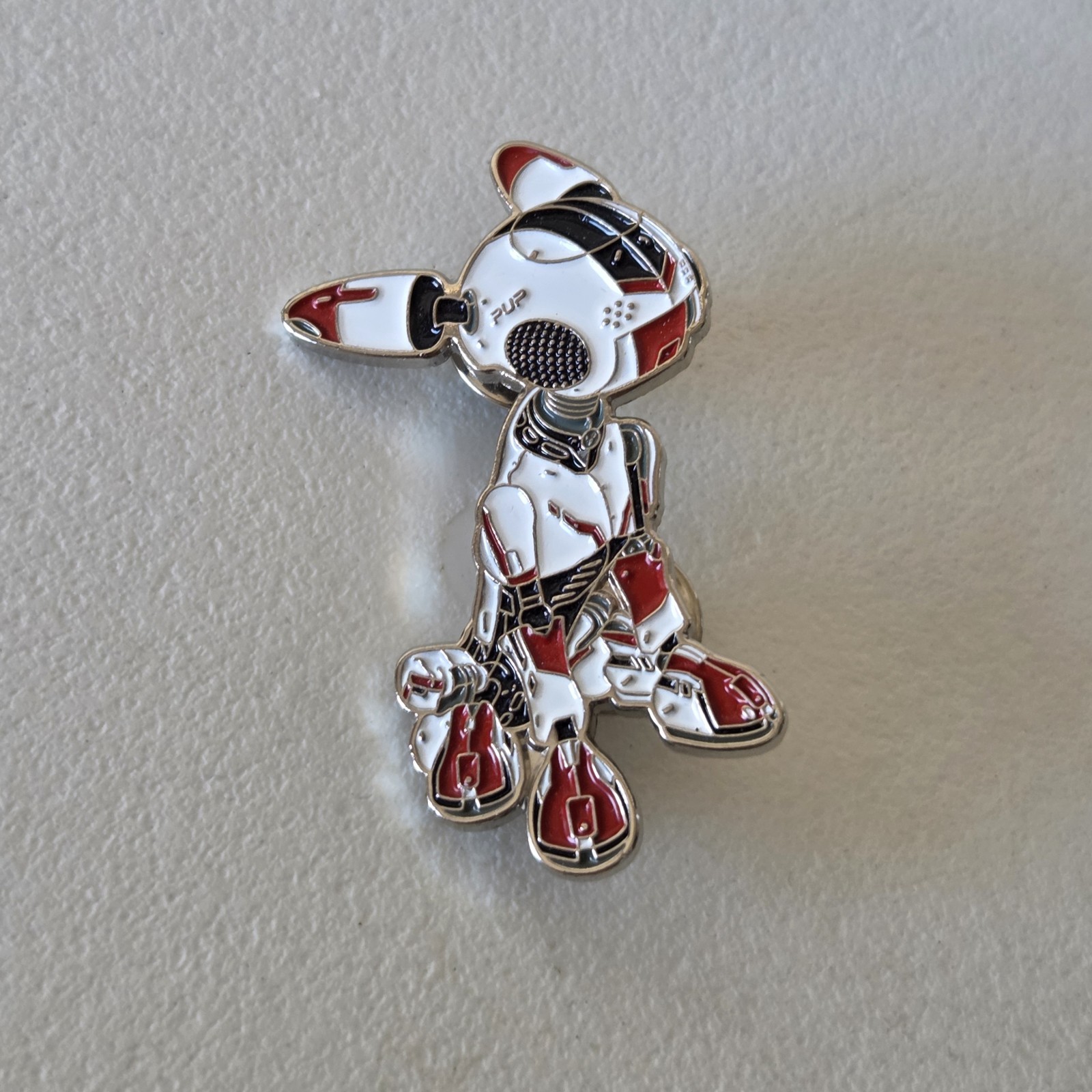 Atlas Reactor Enamel Pin Pup Robot Robo Dog PAX 2016 Swag Trion Video Game Promo