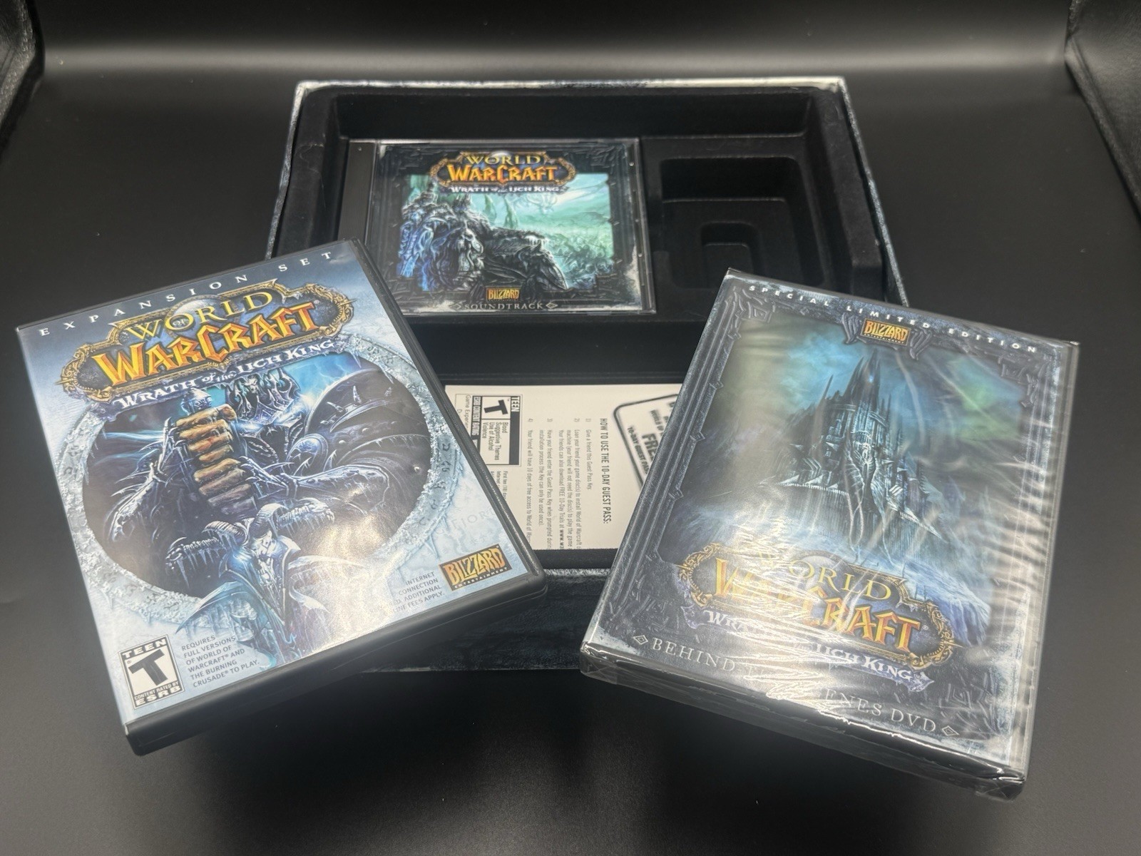 Blizzard World of Warcraft: Wrath of the Lich King Collector’s Edition PC DVDs