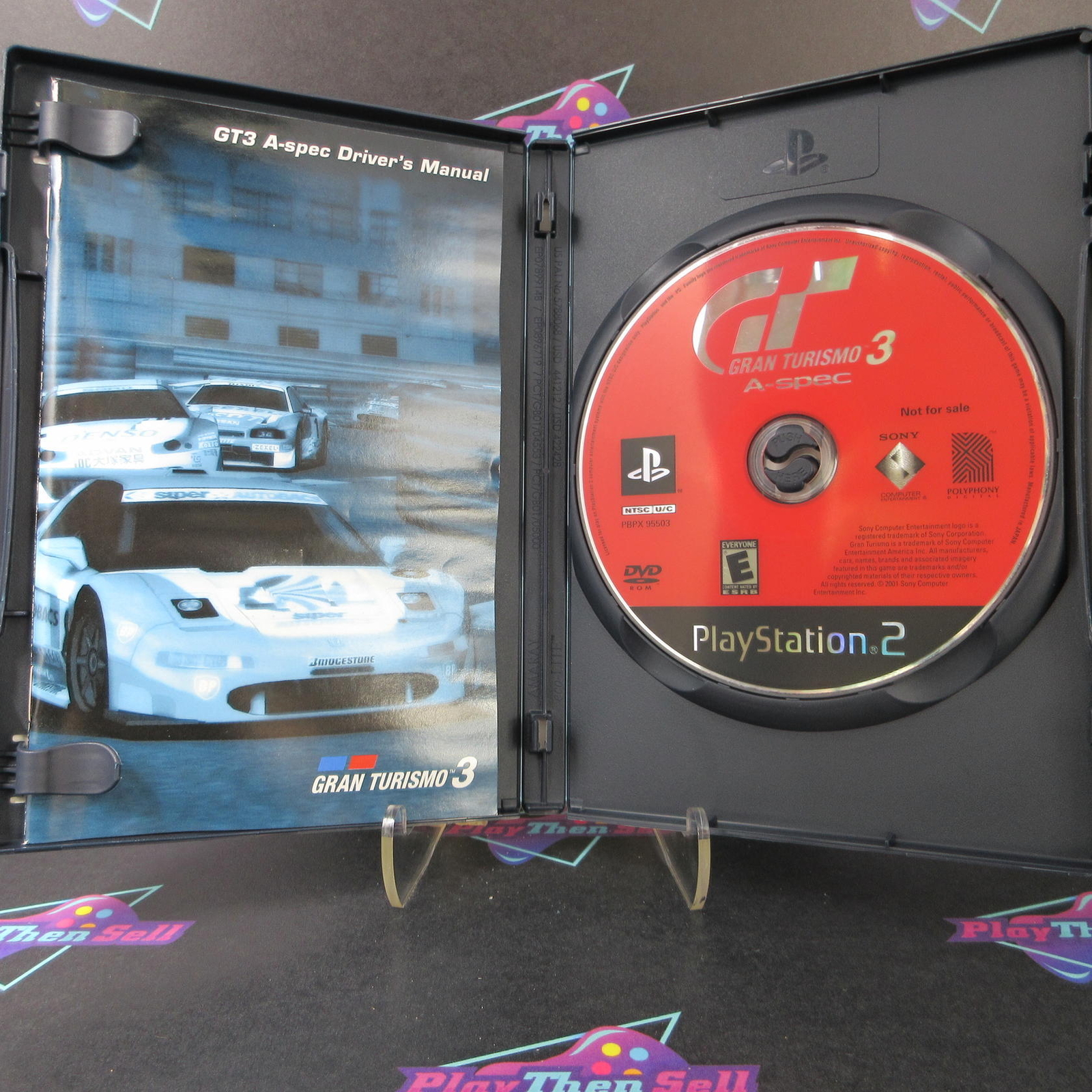 Refurbished Gran Turismo 3 A-spec Red Cover NFS PS2 PlayStation 2 Complete – ..