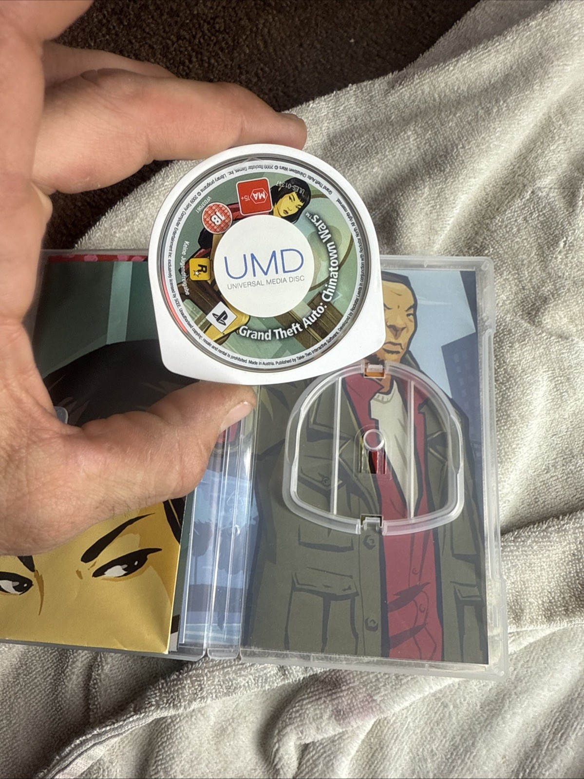Grand Theft Auto: Chinatown Wars + Map And Manual Sony PSP Super Mint Condition