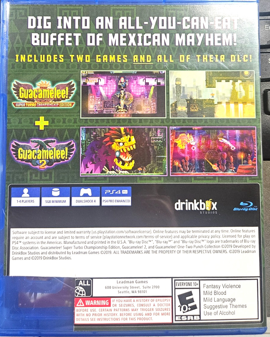 GUACAMELEE ONE-TWO PUNCH COLLECTION (PS4)