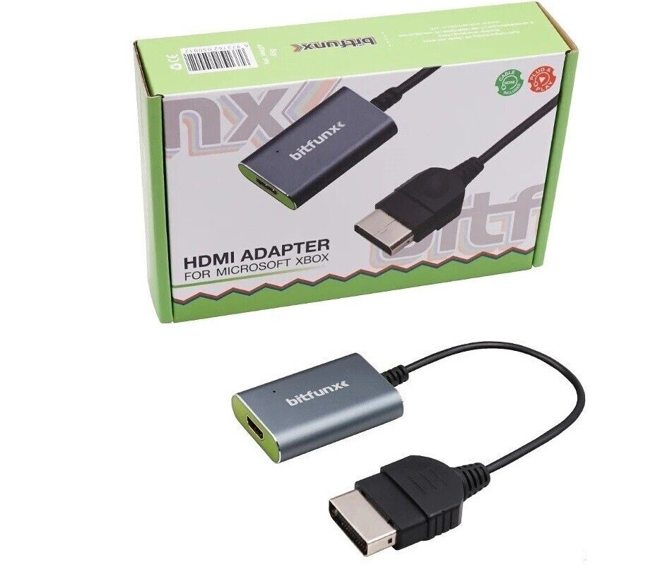 Bitfunx HDMI Converter For XBOX OG Console HD 480p 720p 1080i (USA)