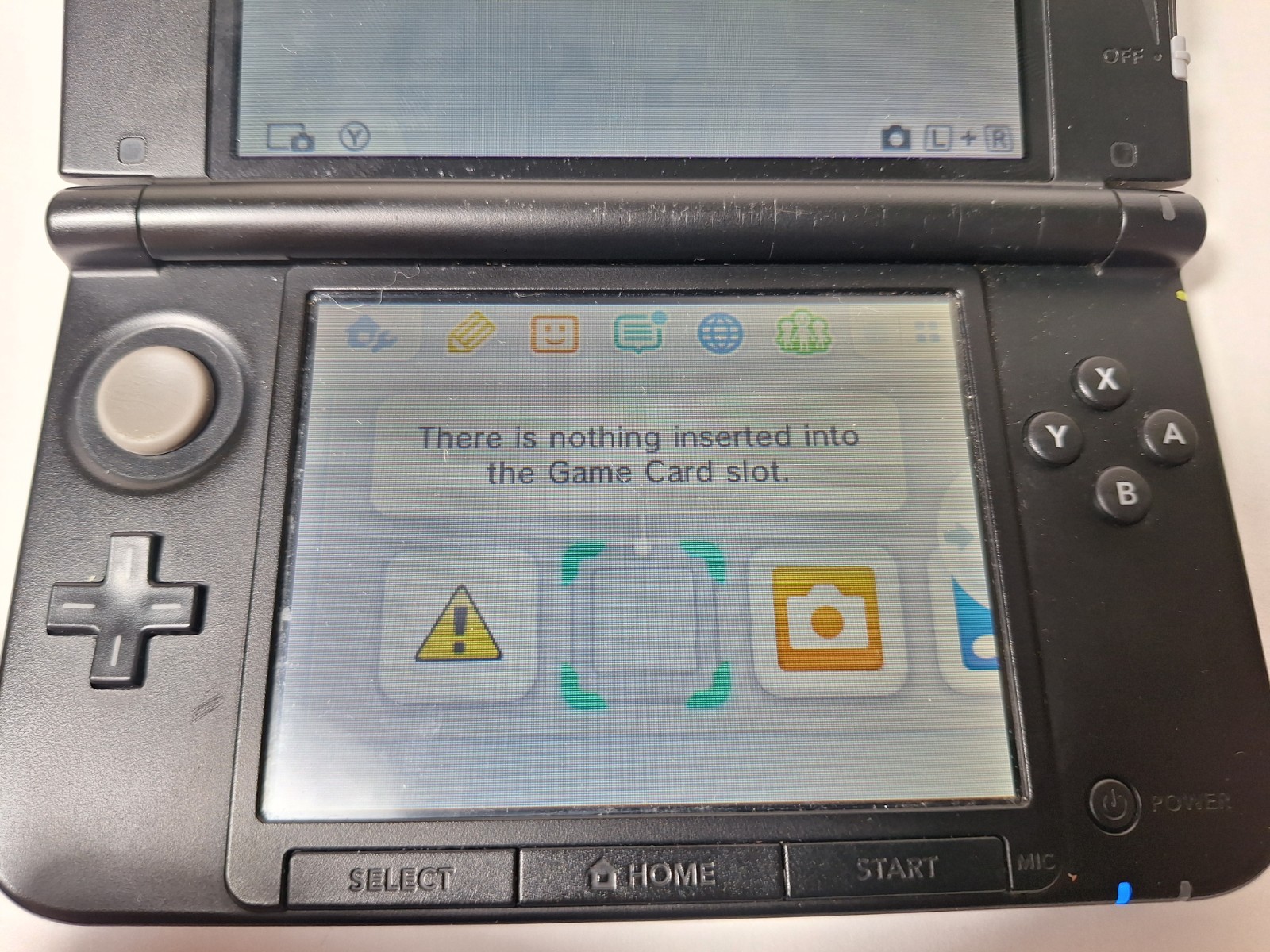 Nintendo 3DS XL Blue Black Handheld Console Charger Stylus Tested New Battery
