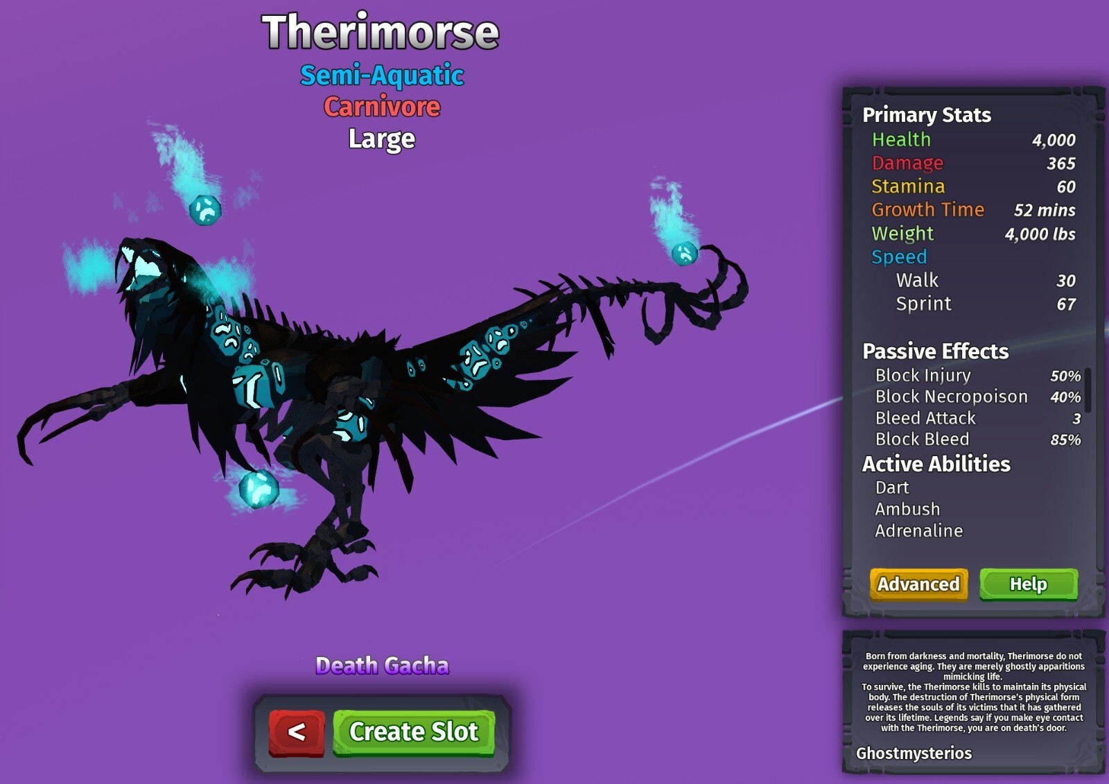 Therimorse Species | Creatures of Sonaria | Roblox