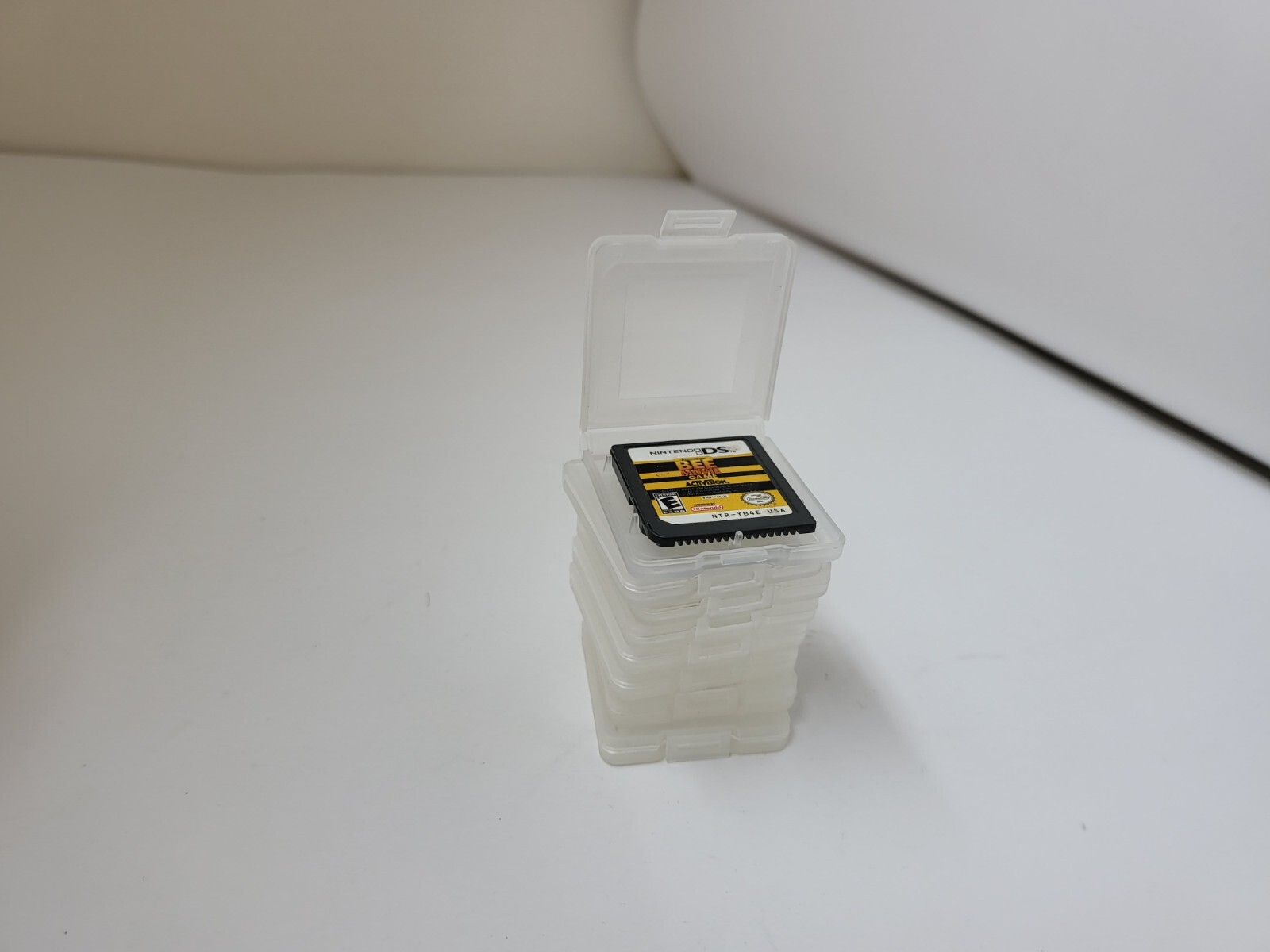 8 Cartridge Cases Clear Plastic Nintendo DS Game Storage Dust Covers #A1