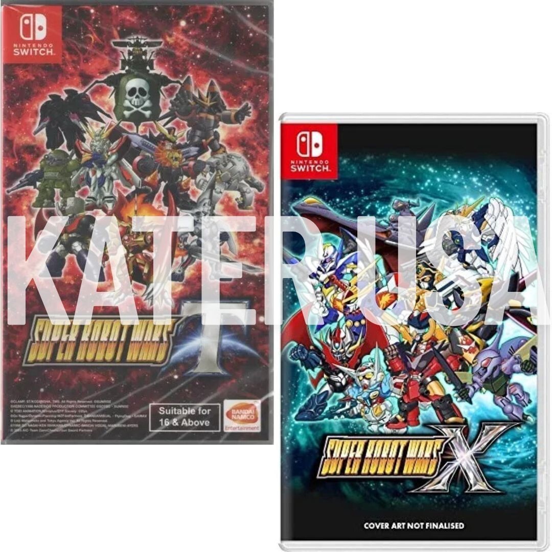Super Robot Wars T + X Switch Brand New Game Bundle Special (Turn-Based)