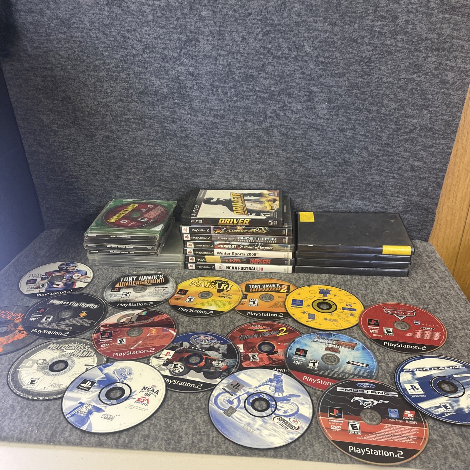 PS2 Game Lot 35 Games – Untested – Most Will Need Resurfacing Jobs Done
