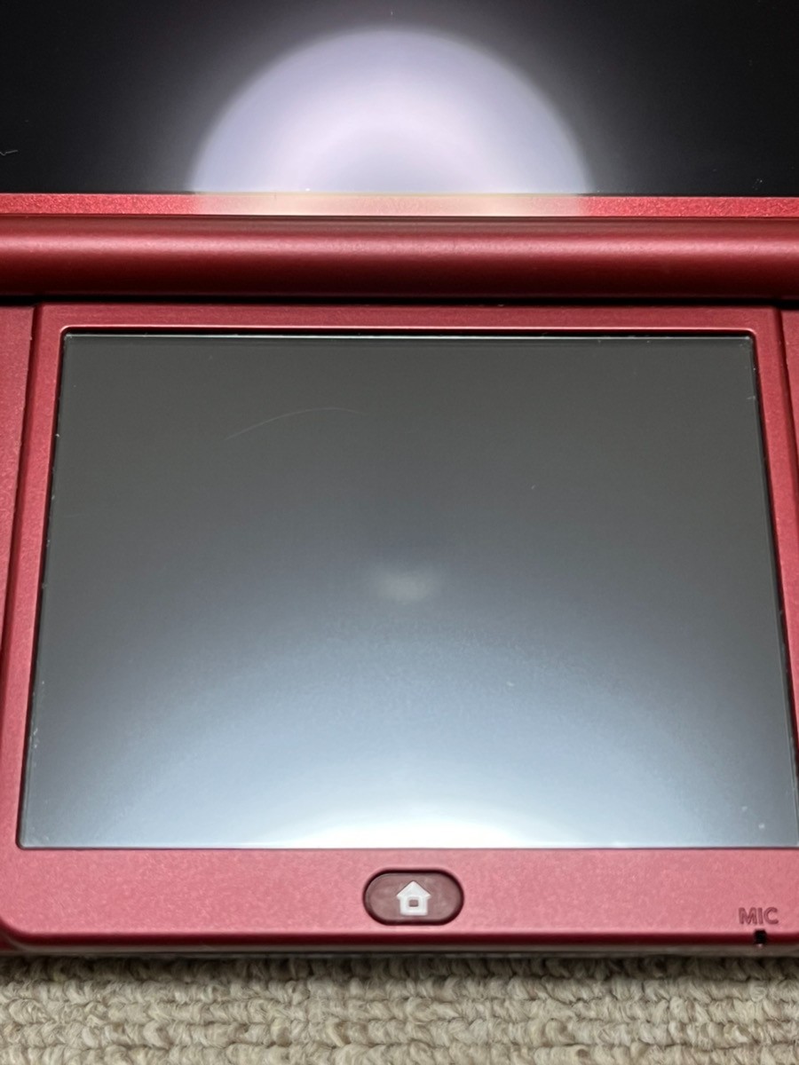 New 3DS LL XL Metalic red Japan Nintendo Console region Japanese B9