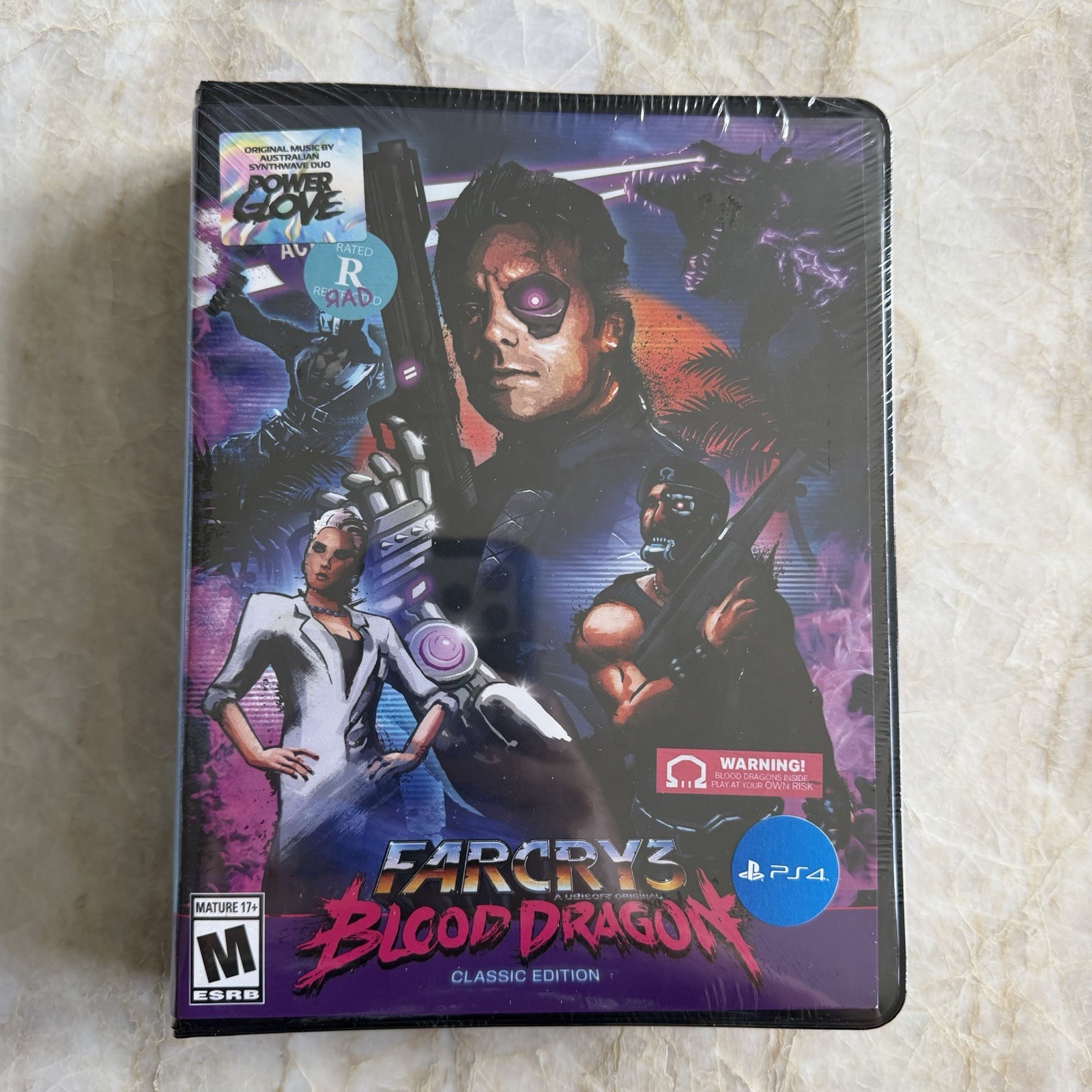 Far Cry 3 Blood Dragon VHS Edition Convention Exclusive PS4 Limited Run