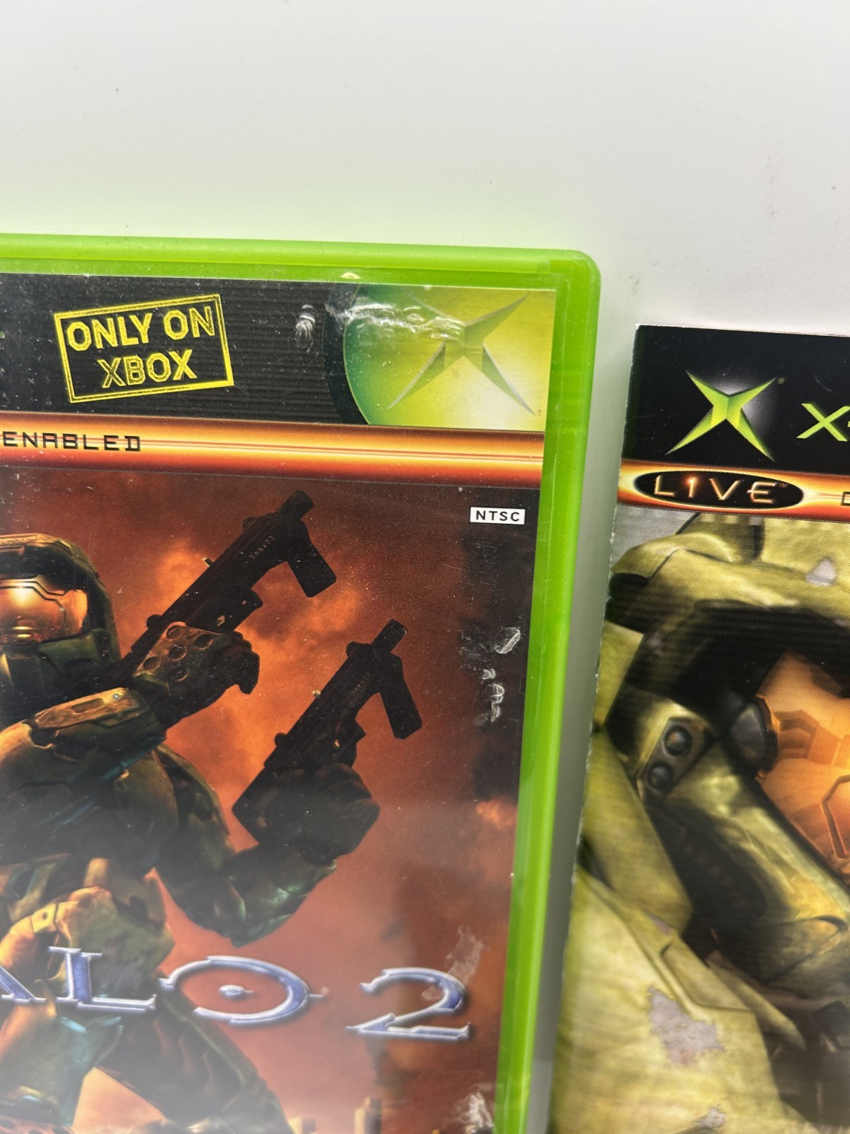 Halo 2 Xbox Original Game CIB 2004 1st Print Complete with Manual Ad + Xbox Live