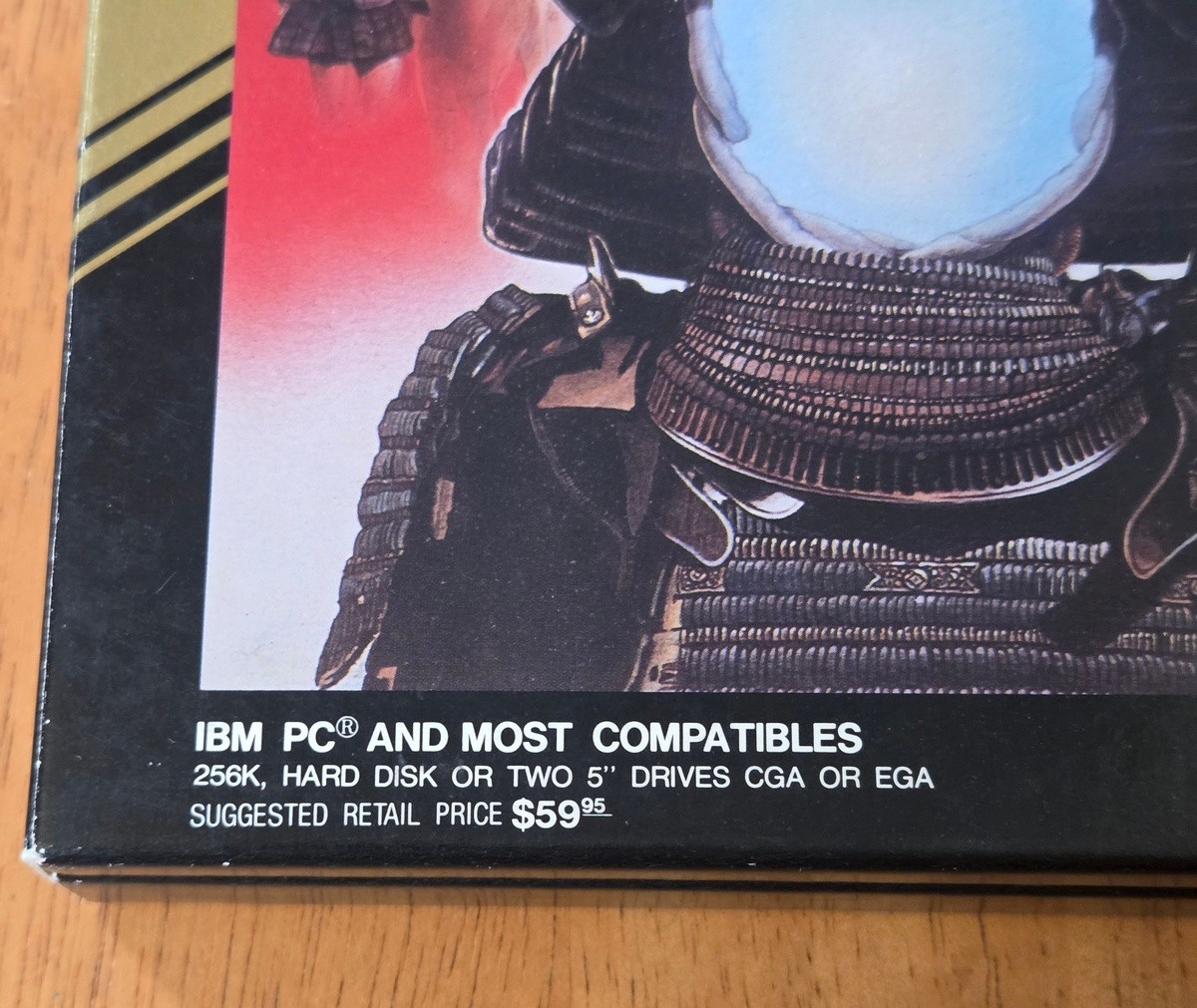 Nobunaga’s Ambition Koei 5.25″ IBM PC Big Box Game Complete 1988 Map Poster