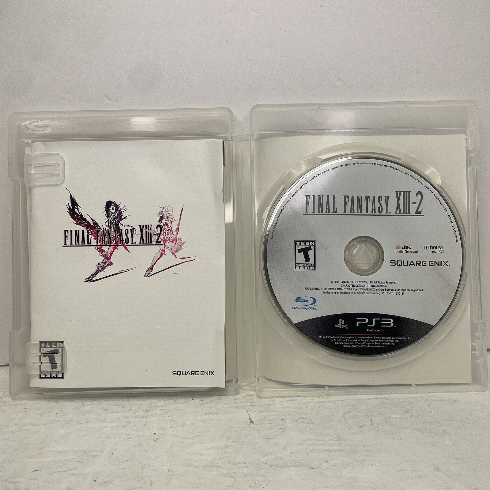 Final Fantasy XIII-2 – PlayStation 3 (2012) – Used – Disc Very Good – Complete