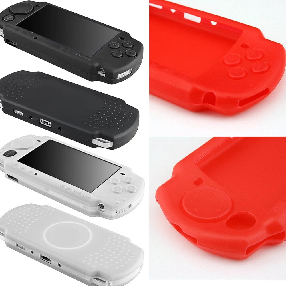 Soft Silicone Rubber Gel Skin Case Cover for Sony PSP 2000 3000