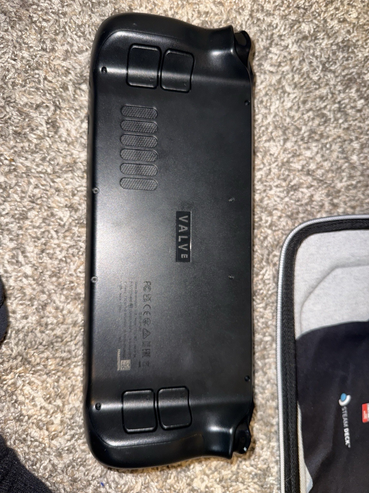 Valve Steam Deck LCD 512GB + 256GB Micro SD Black with Case