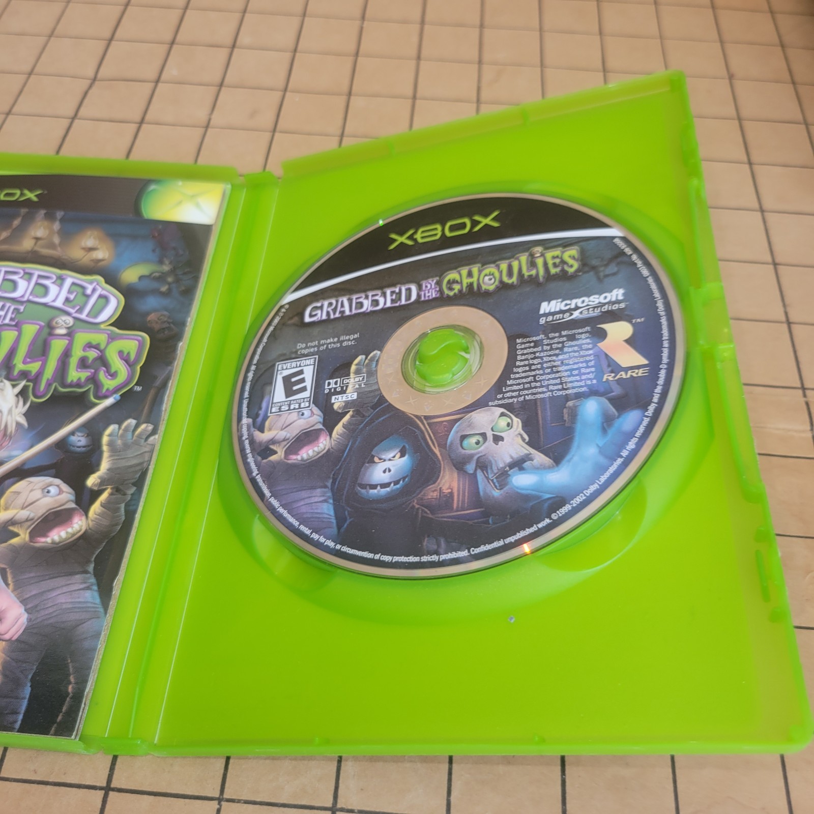 Grabbed by the Ghoulies (Microsoft Xbox, 2003) GREAT CONDITION