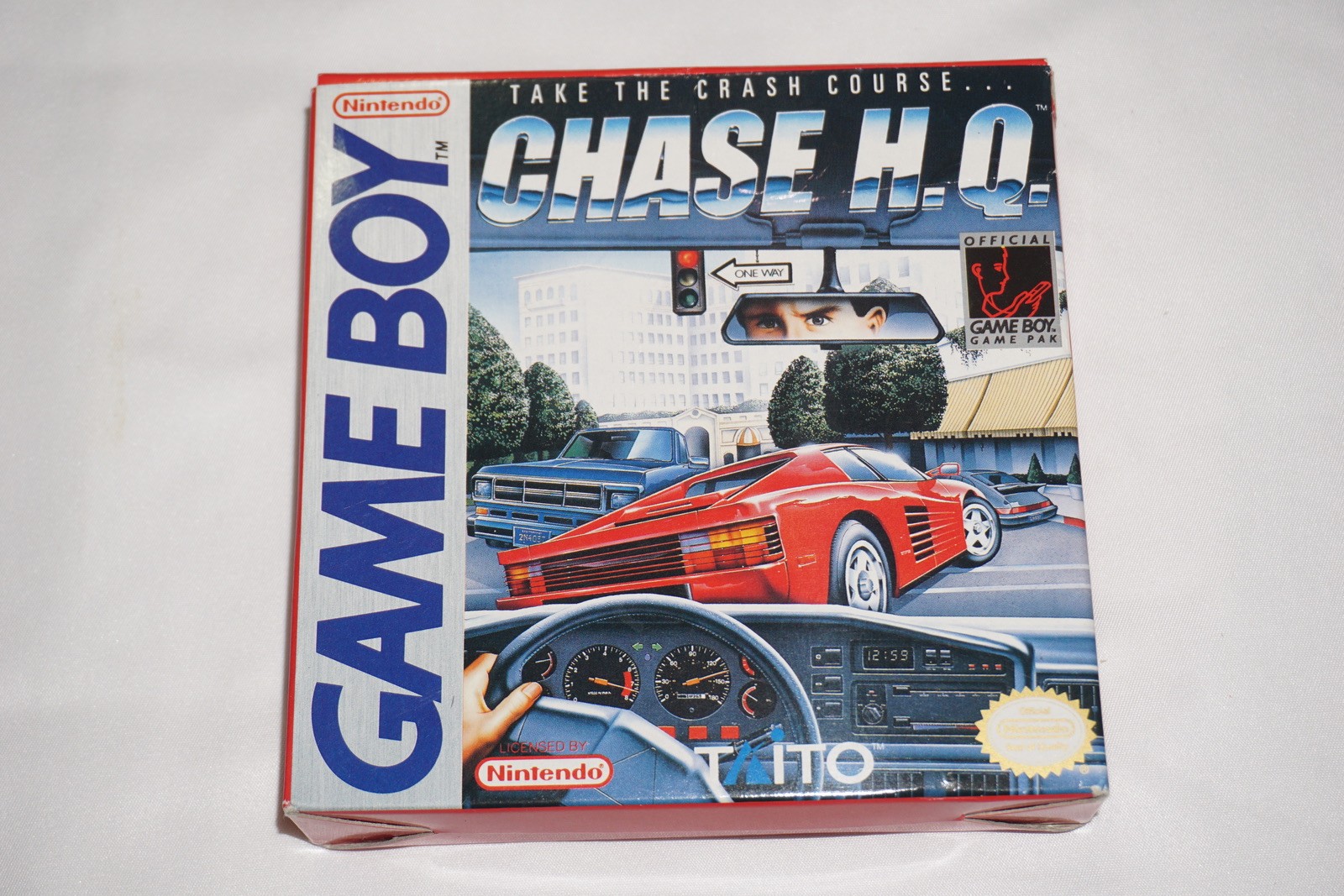 Chase H.Q HQ (Nintendo Game Boy Game Boy) Complete in Box CIB