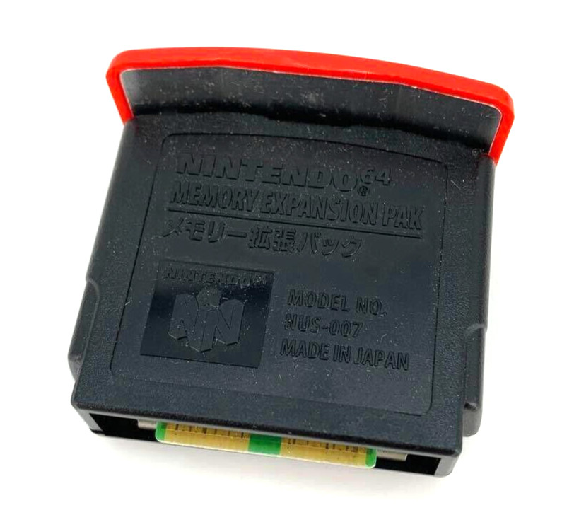 Nintendo 64 Expansion Pak Pack Official N64 Memory Pack OEM NUS-007