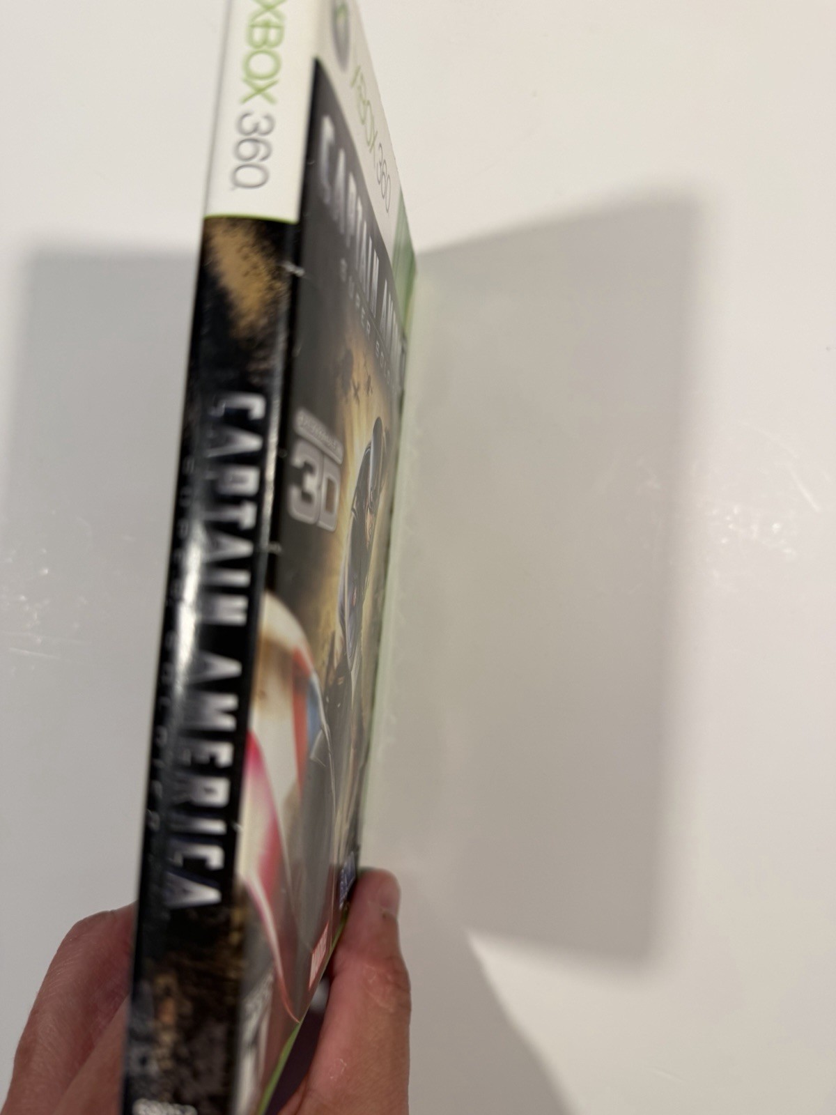 Captain America Super Soldier Xbox 360 Complete CIB Manual Disc Recognized Untes
