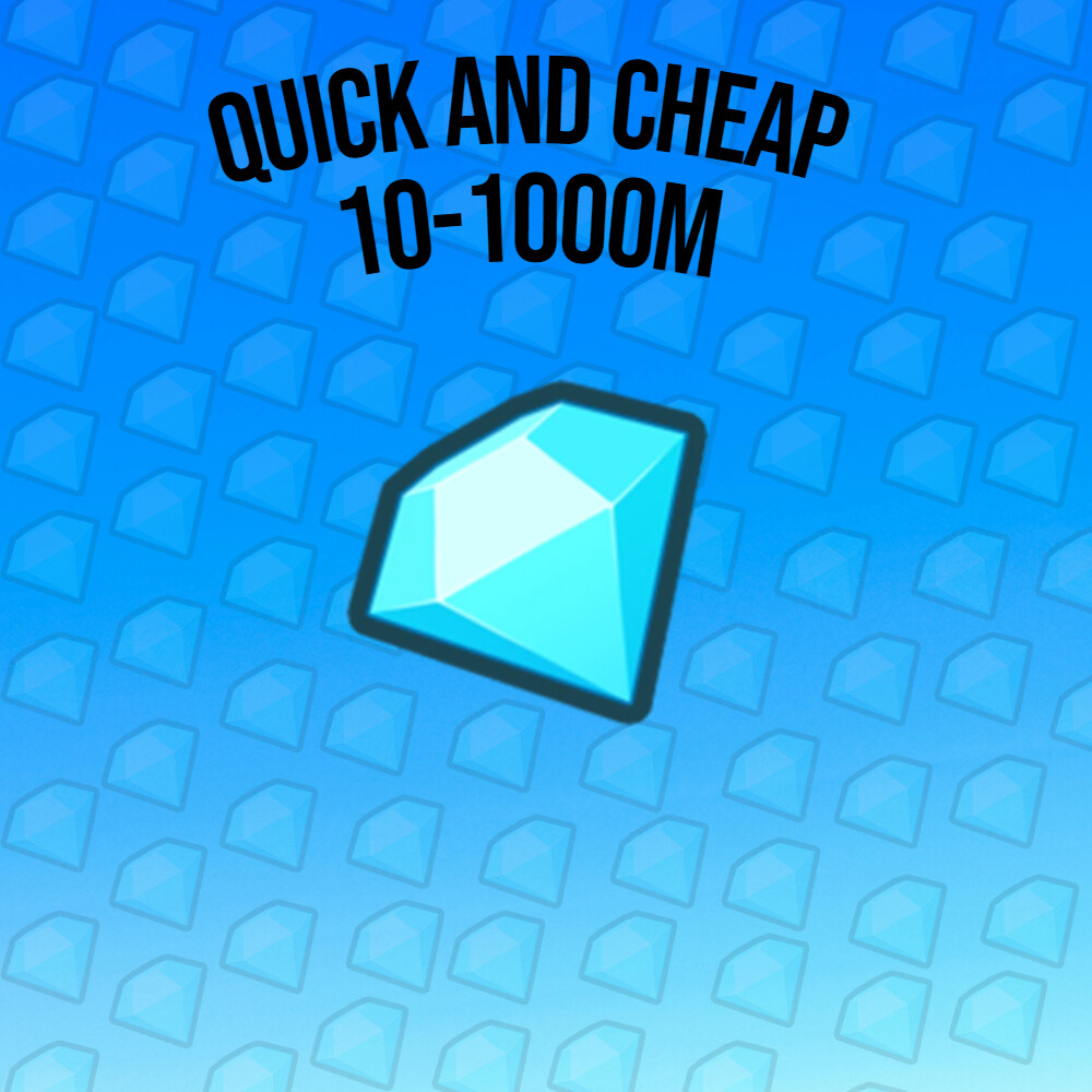 Pet Simulator 99 (PS99/Pet Sim 99) Gems (10M – 1B) 💎| Roblox | Fast Delivery⚡