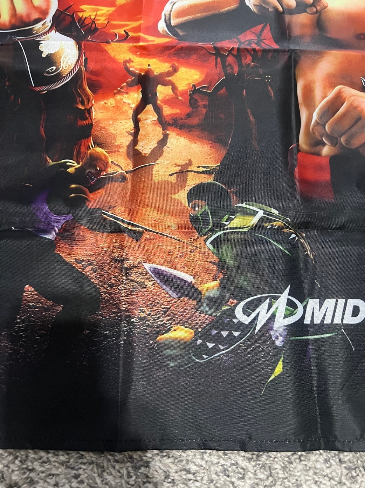 Mortal Kombat Shaolin Monks Custom Wall Flag Banner Tapestry 2 x 3 Ft, PS2
