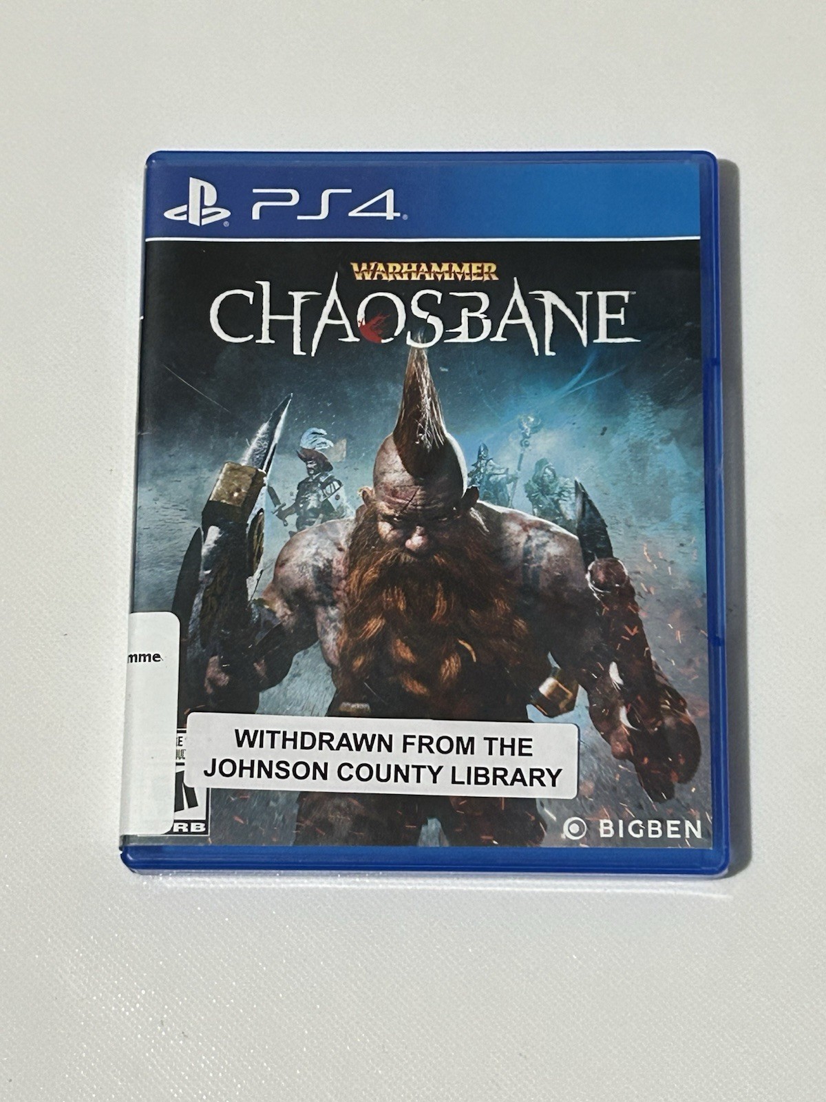 Warhammer Chaosbane PS4 PlayStation 4 Ex Library Copy