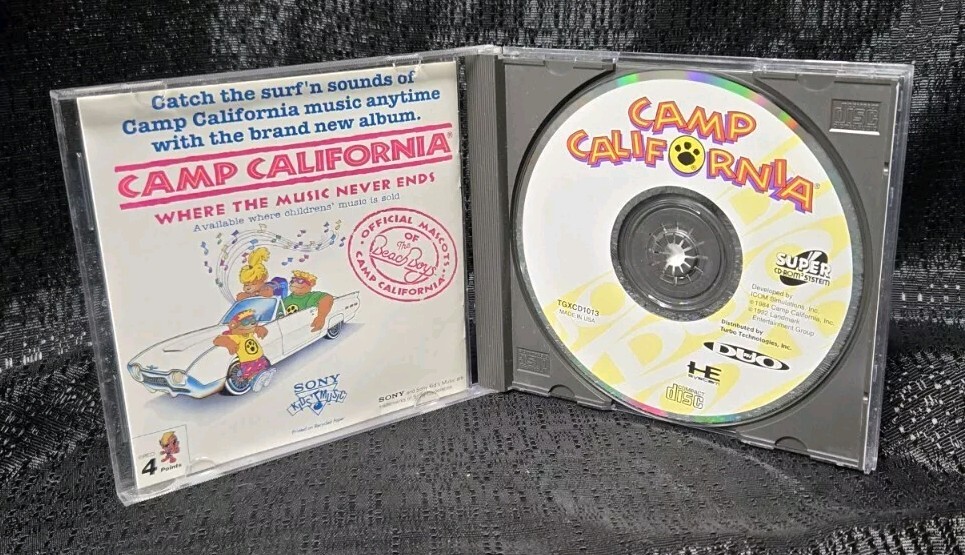 Camp California 1993 TurboGrafx-CD Turboduo