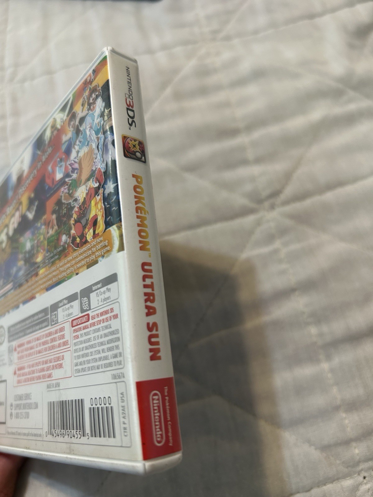 The Pokémon Company Pokémon Ultra Sun Nintendo 3DS Game, Manual