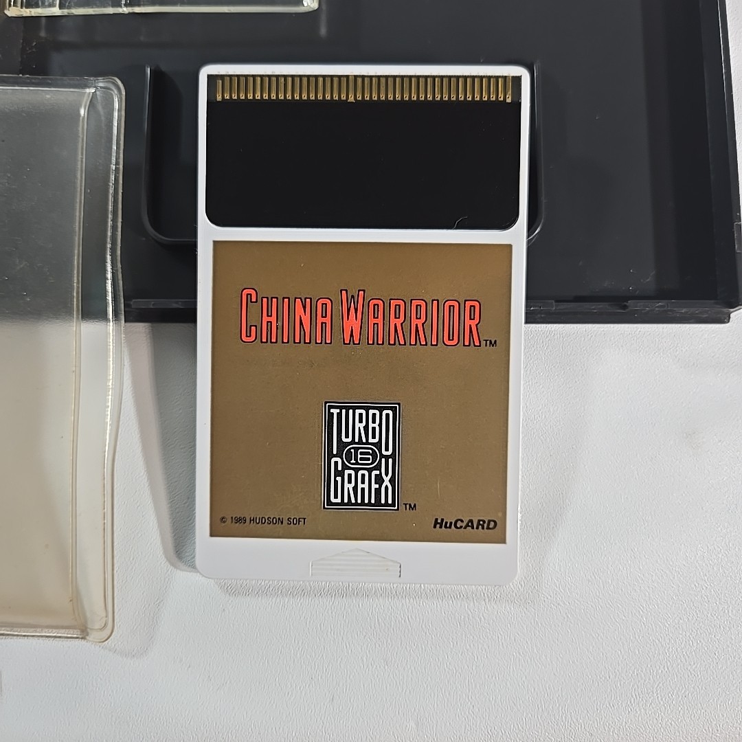 China Warrior (Turbo Grafx 16 tg16) Complete in Case Turbografx