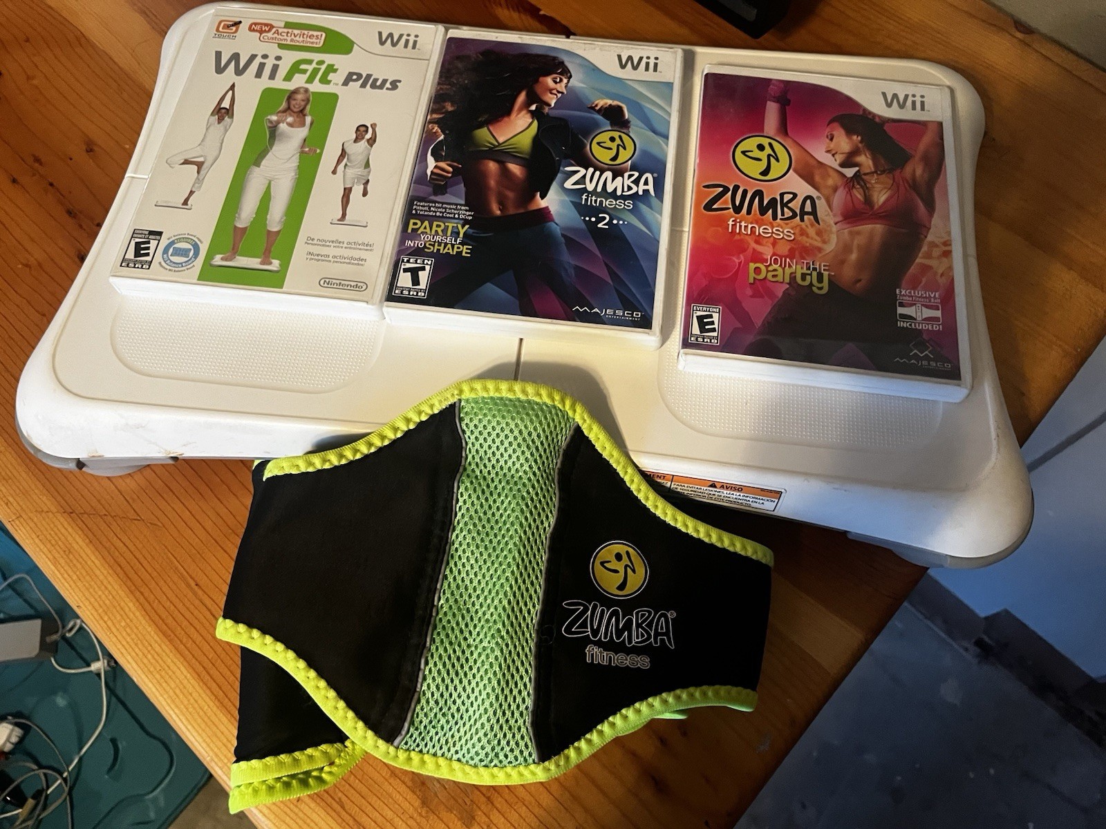 Wii Dance Fitness Exercise, Zumba fitness