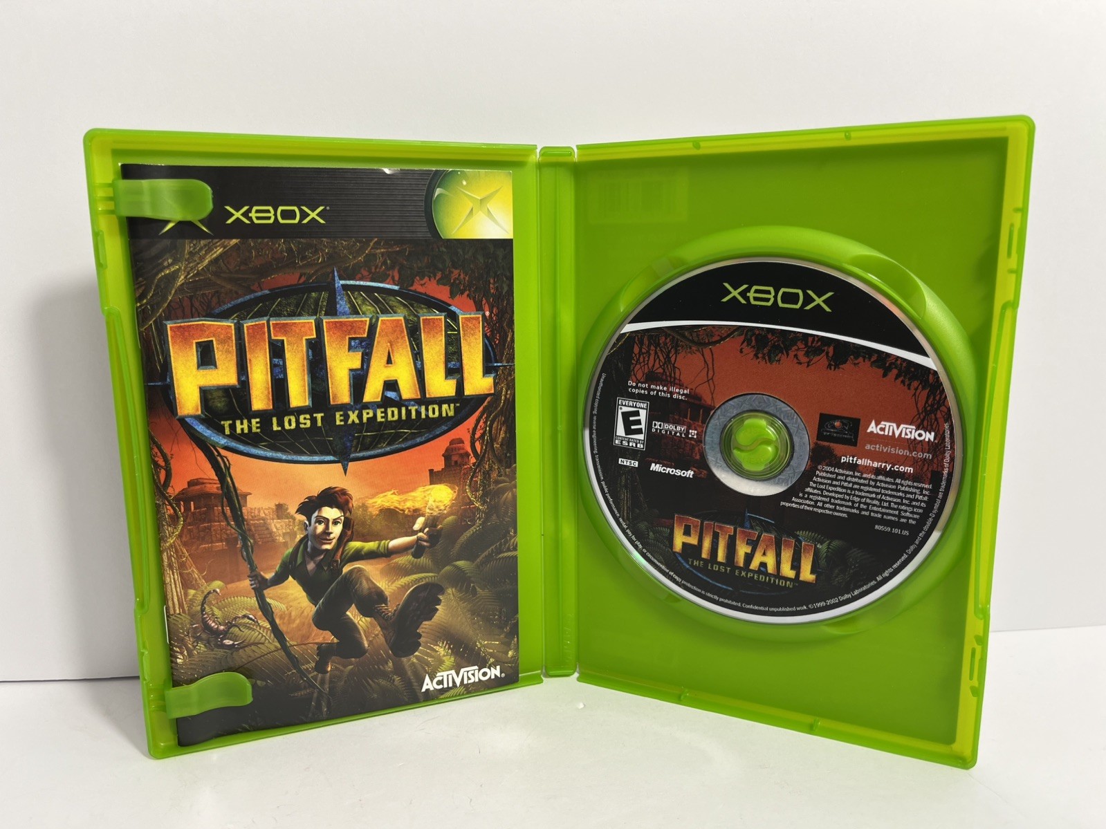 Pitfall: The Lost Expedition – CIB – Very Good Cond – Tested & Working – Xbox