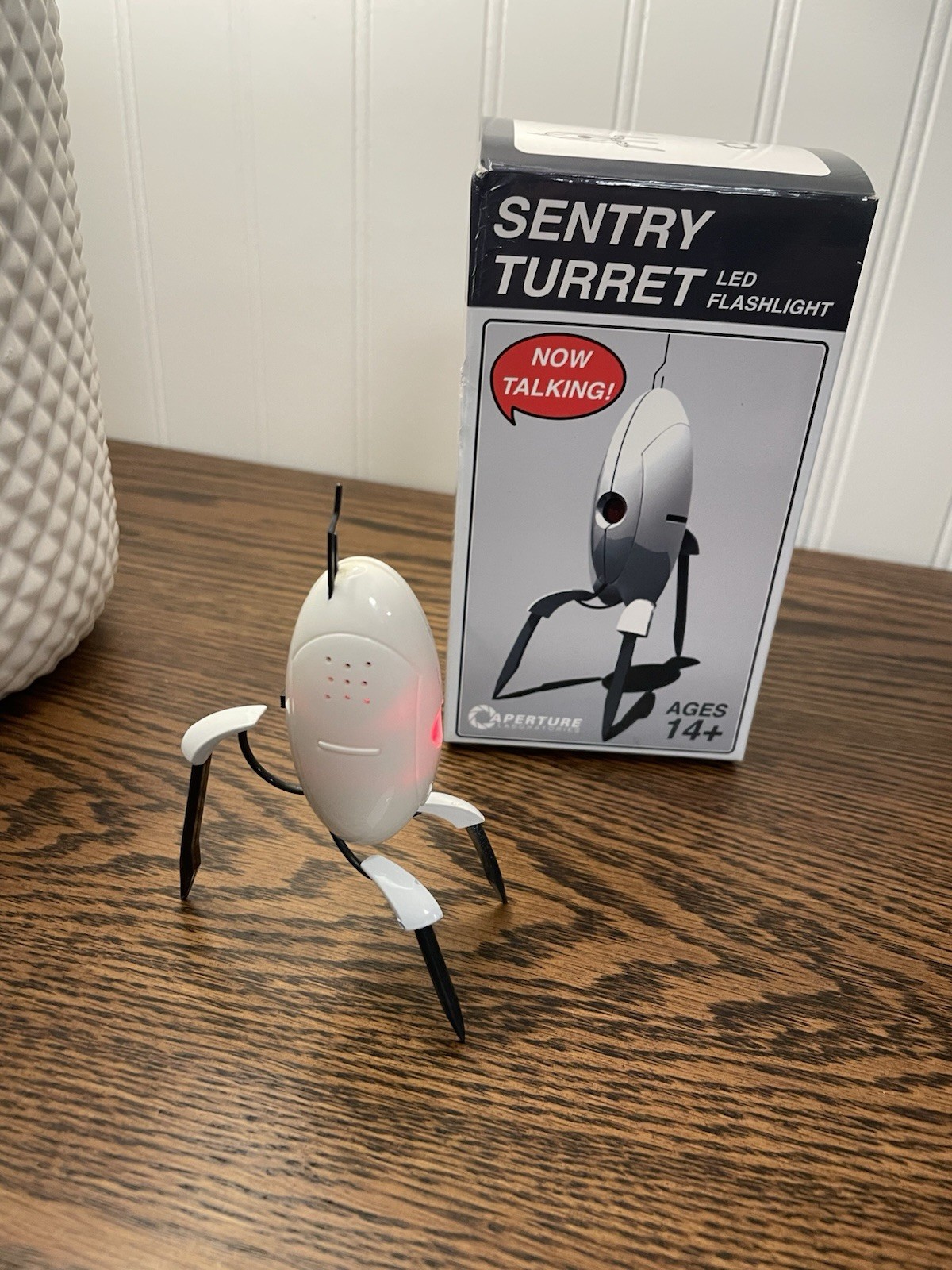 Portal 2 Sentry Turret LED Flashlight Now Talking