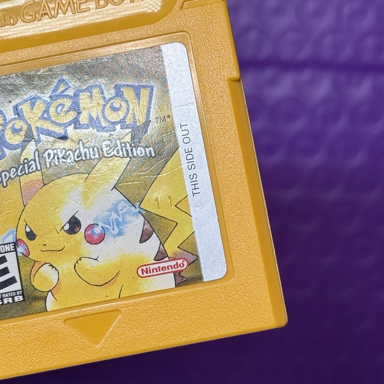 Pokemon Yellow Version Pikachu Edition – GameBoy [Authentic – New Save Battery]