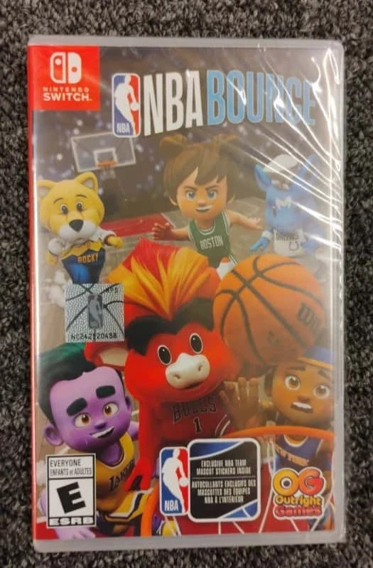 Outright Games NBA BOUNCE Nintendo Switch with Sticker – Brand New, A1