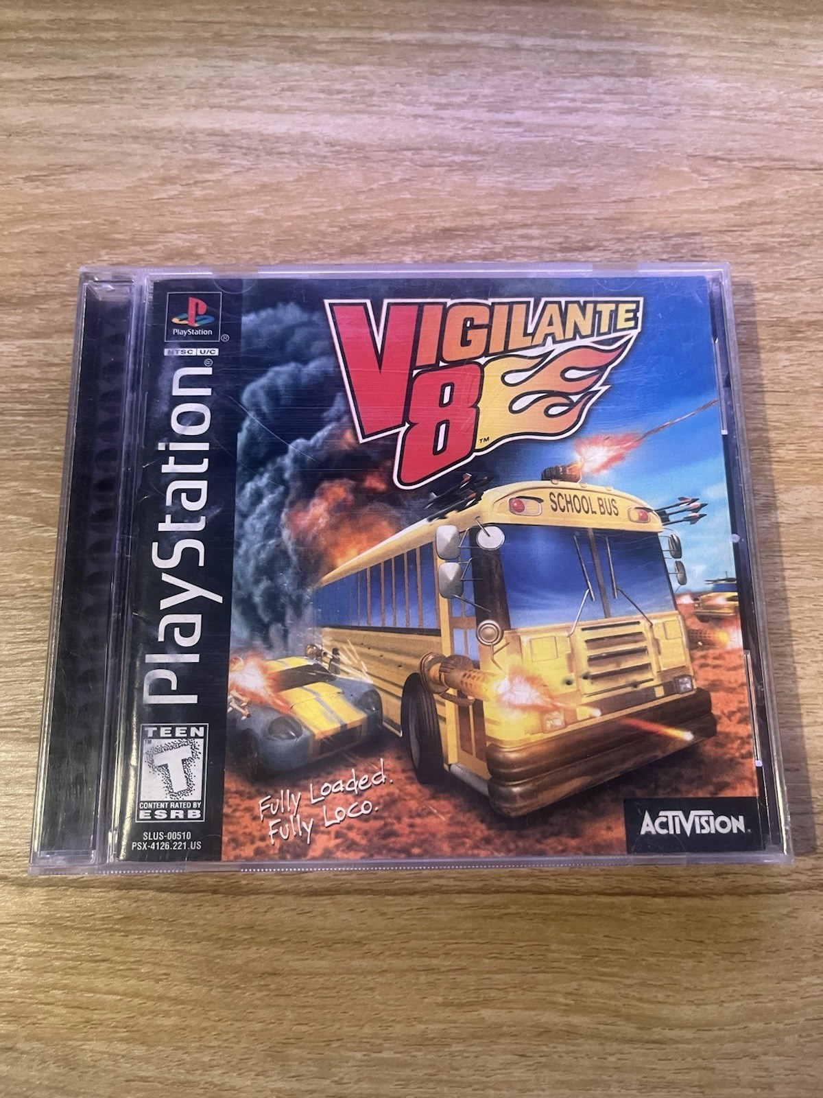 Vigilante 8 (Sony PlayStation 1, 1998) CIB Tested & Working