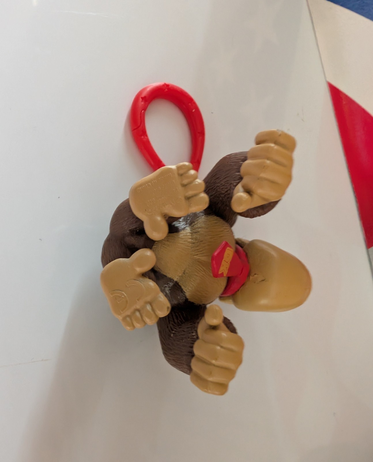 Vintage Nintendo Super Mario Backpack Buddies Donkey Kong Collector Clip S20