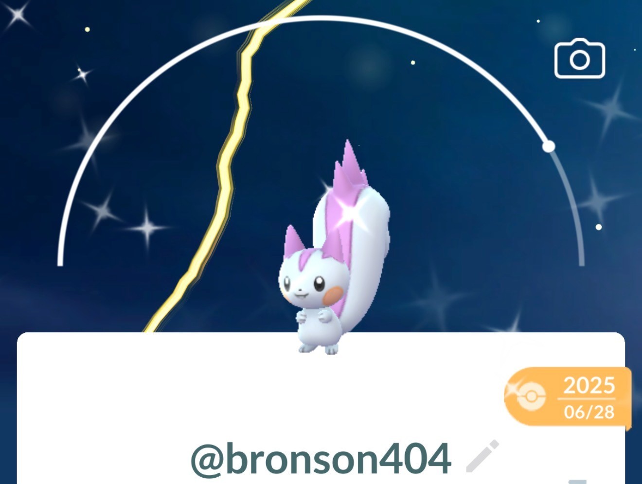 Pokemon Shiny Pachirisu TR–ADE G0 Unregistered