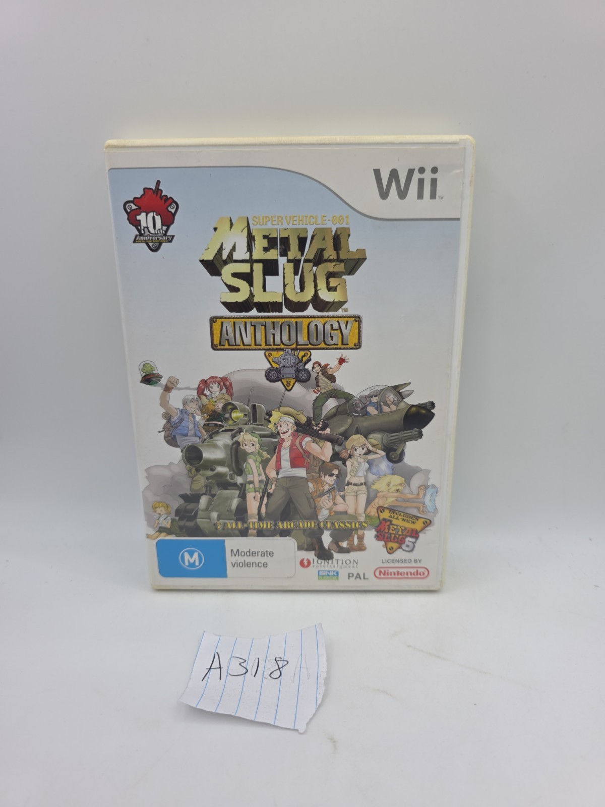Metal Slug Anthology – Nintendo Wii Game + Manual PAL See All Photos 4 Condition