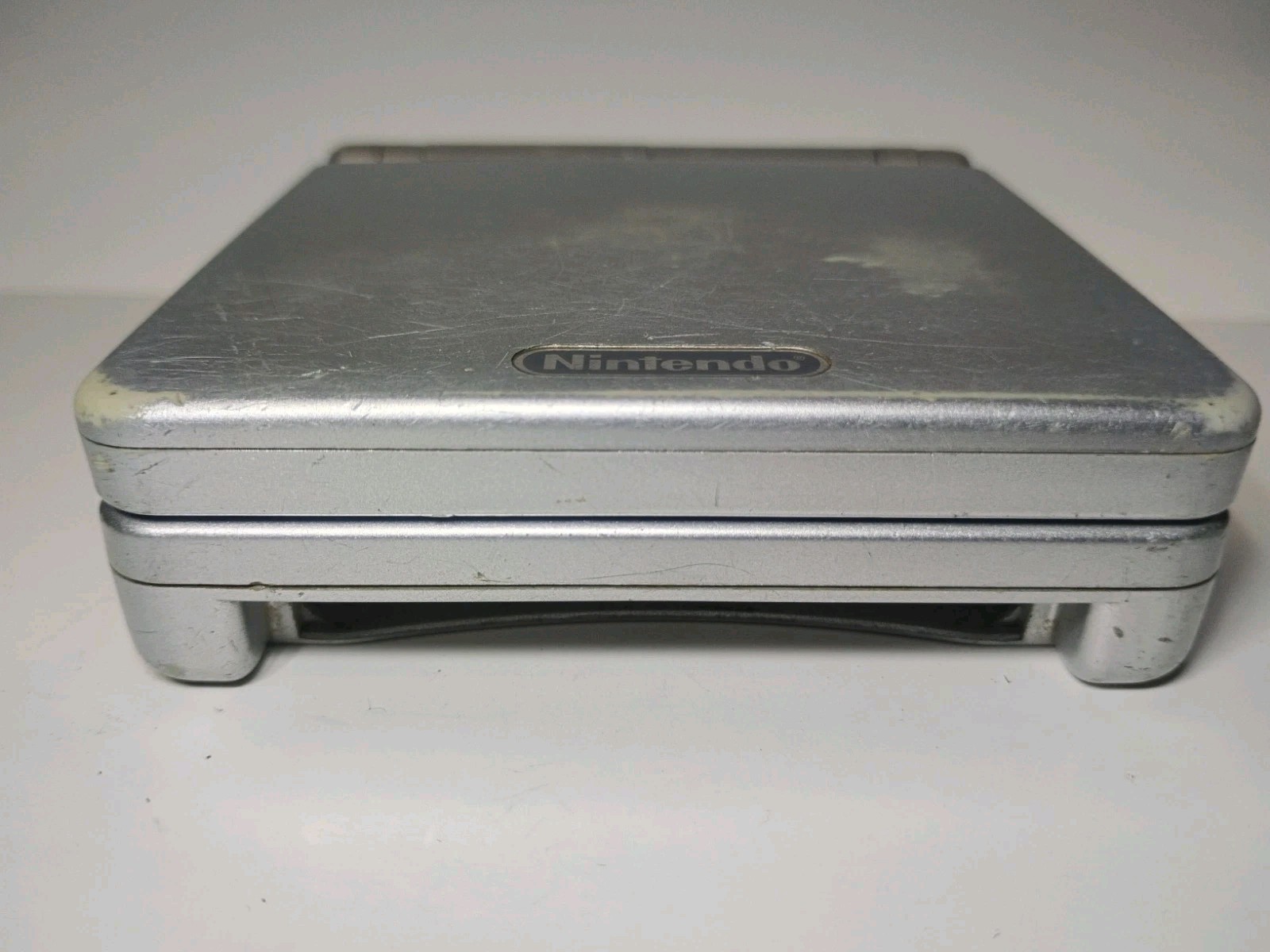 Nintendo Game Boy Advance SP Silver AGS-001 Console – Tested & Working W/Charger