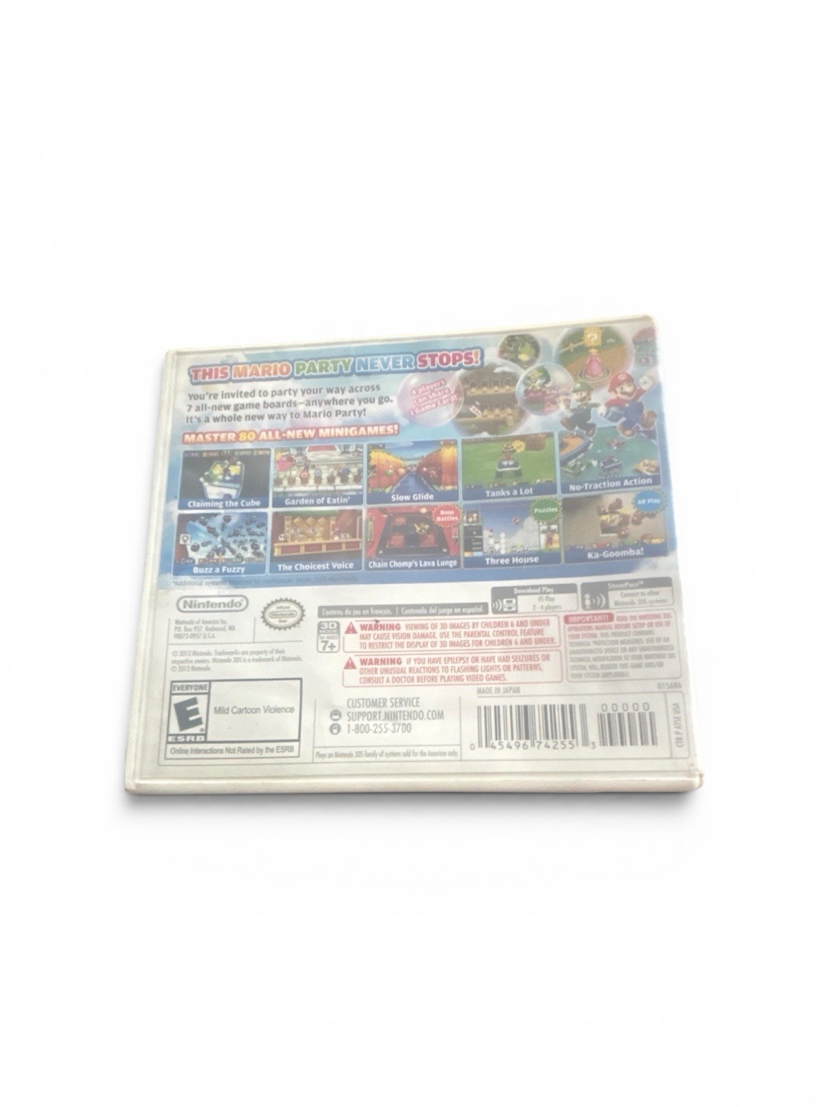 Mario Party: Island Tour Nintendo 3DS 2013 w/ Case Manual TESTED READ DESC