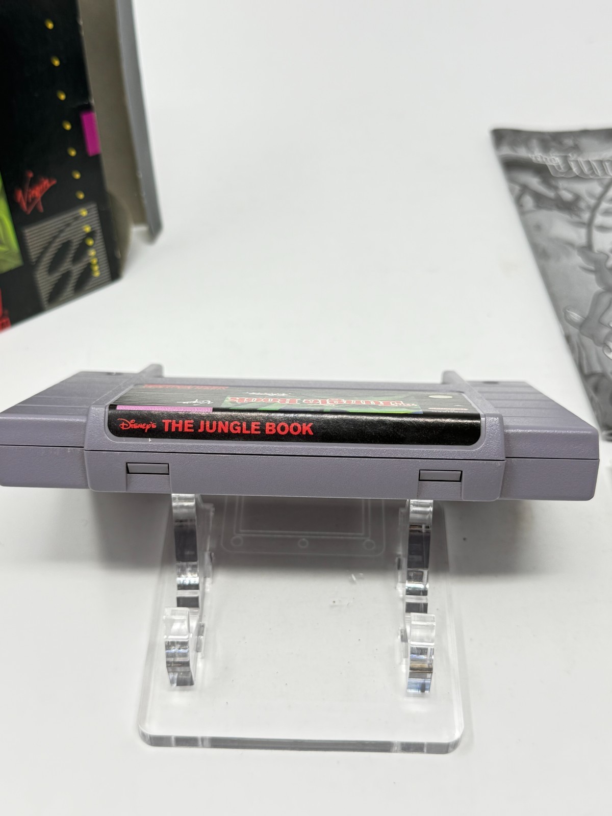 Jungle Book SNES CIB Authentic Made in Mexico Later Release Excellent