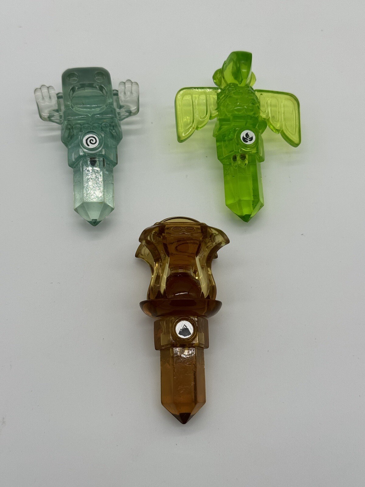 Skylanders Trap Team Earth Hourglass Trap Earth Toucan Air Toucan Crystals Lot