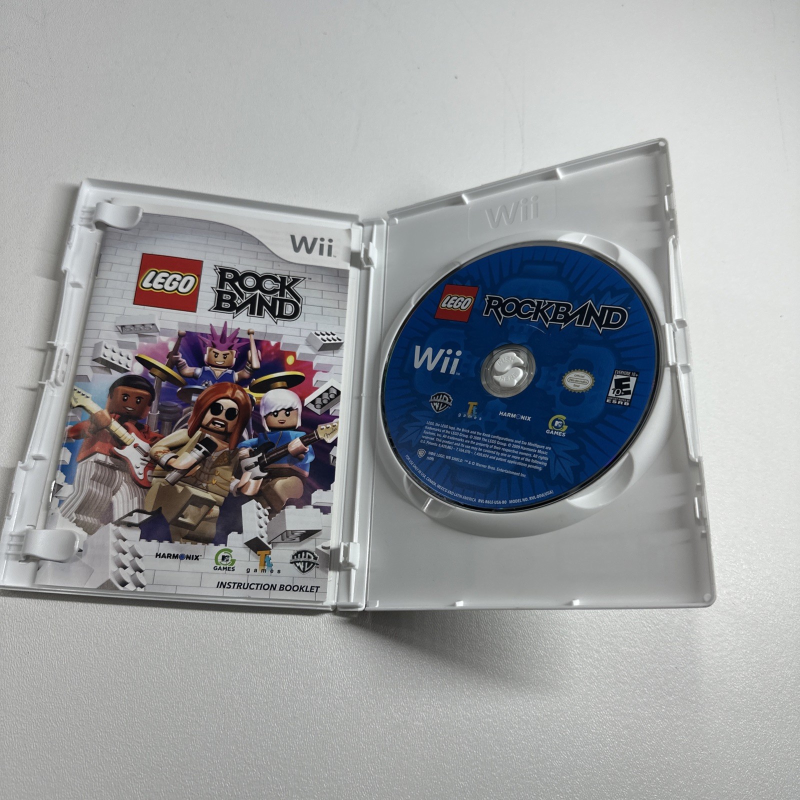Warner Bros. LEGO Rock Band (Nintendo Wii) Sealed E10+ NTSC-U/C 2009