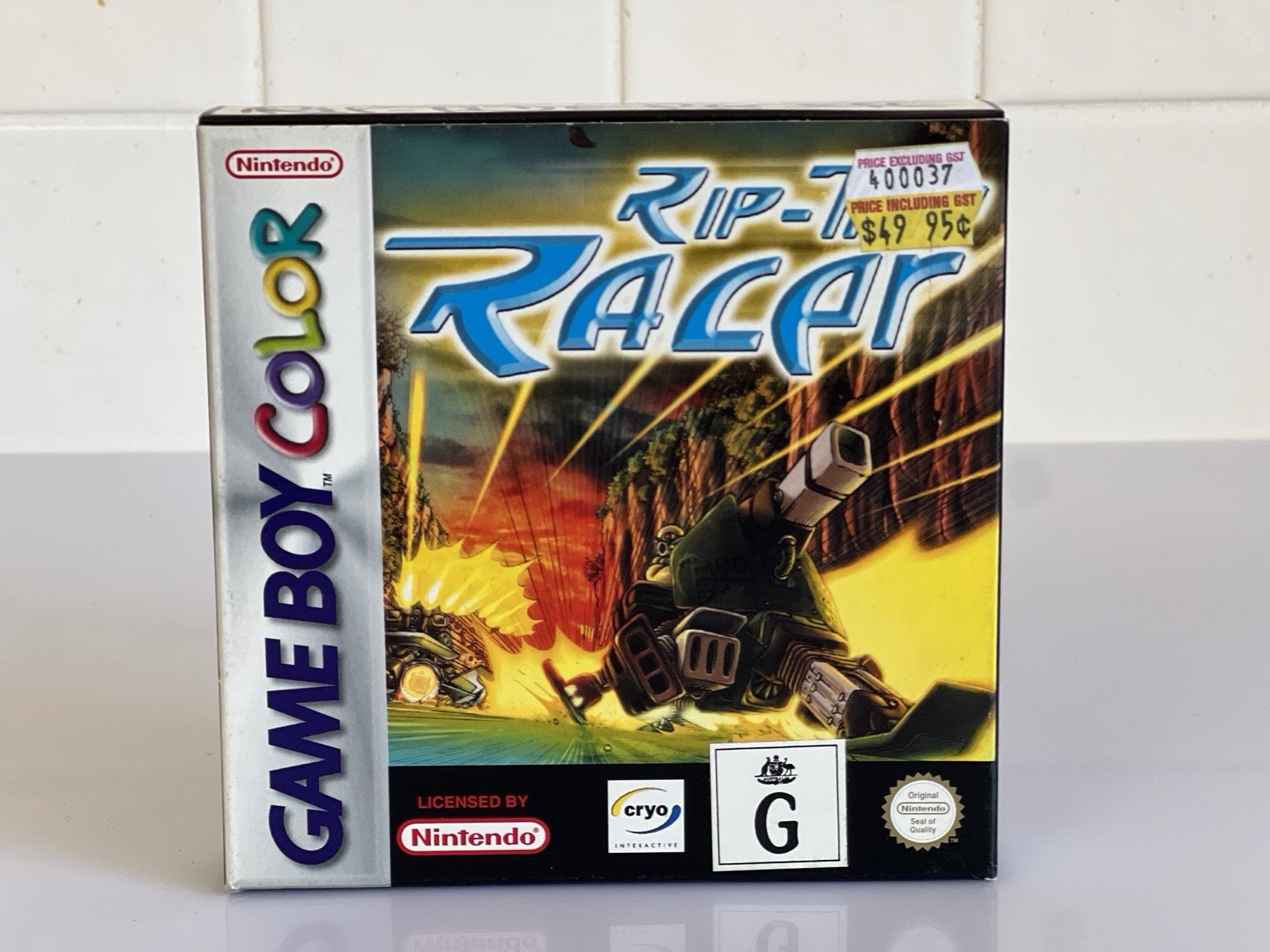 Rip-Tide Racer (1999) Nintendo Game Boy Color COMPLETE – Brand New Cryo