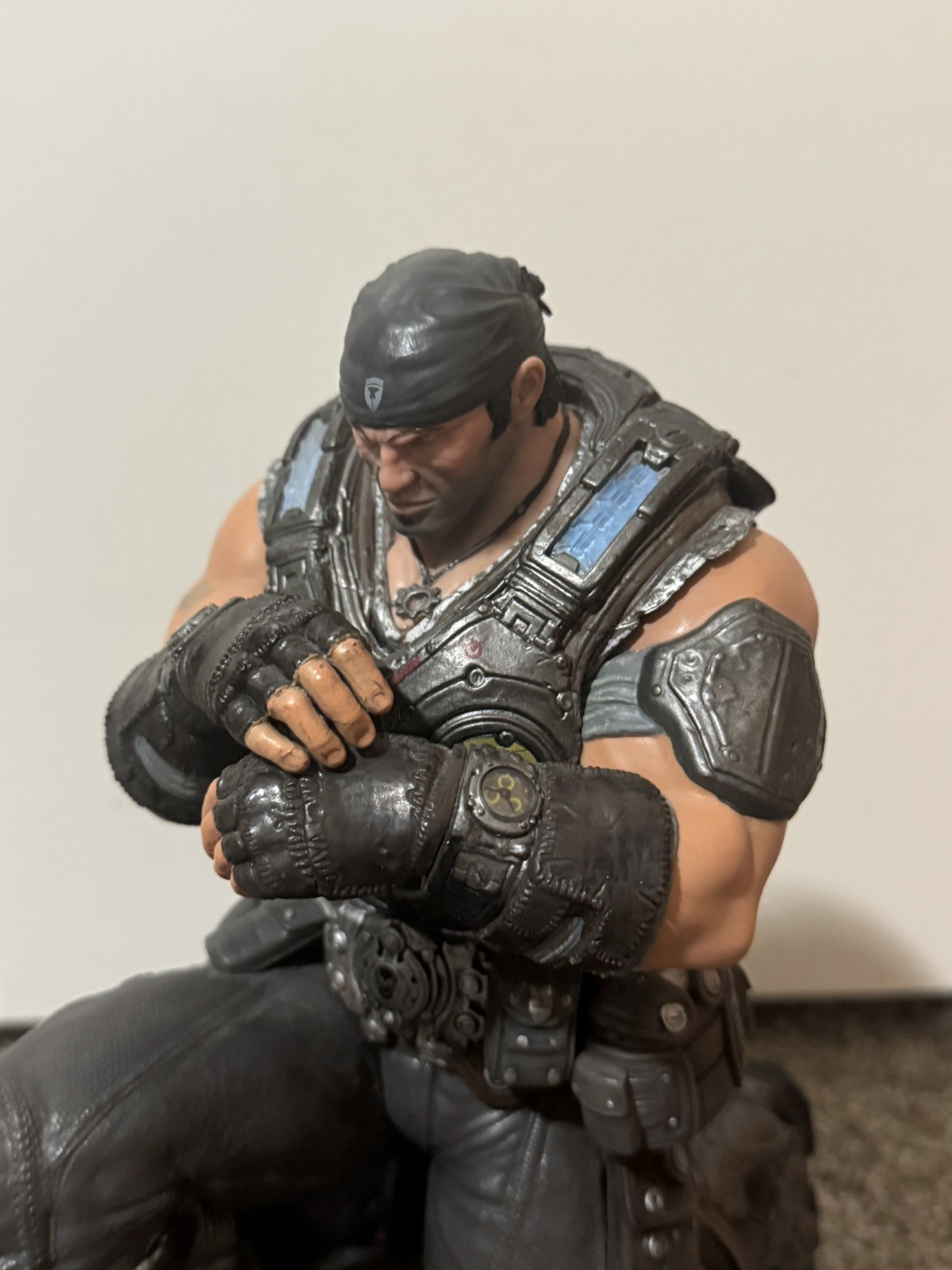 Gears of War 3 MARCUS FENIX Collector’s Edition Statue – EUC No Weapon