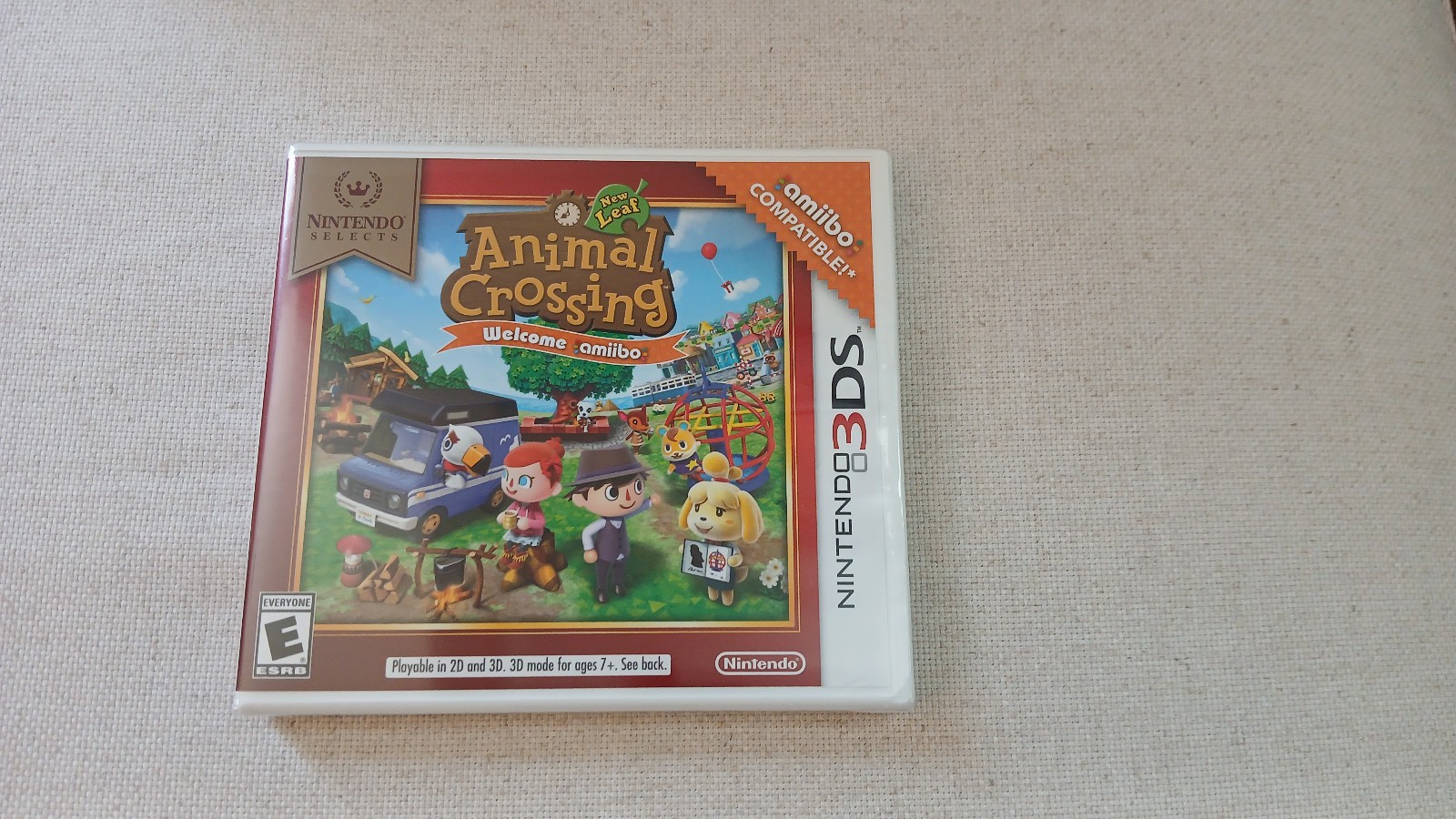 Nintendo 3DS: Animal Crossing New Leaf (Nintendo Selects) NEW & Factory-Sealed