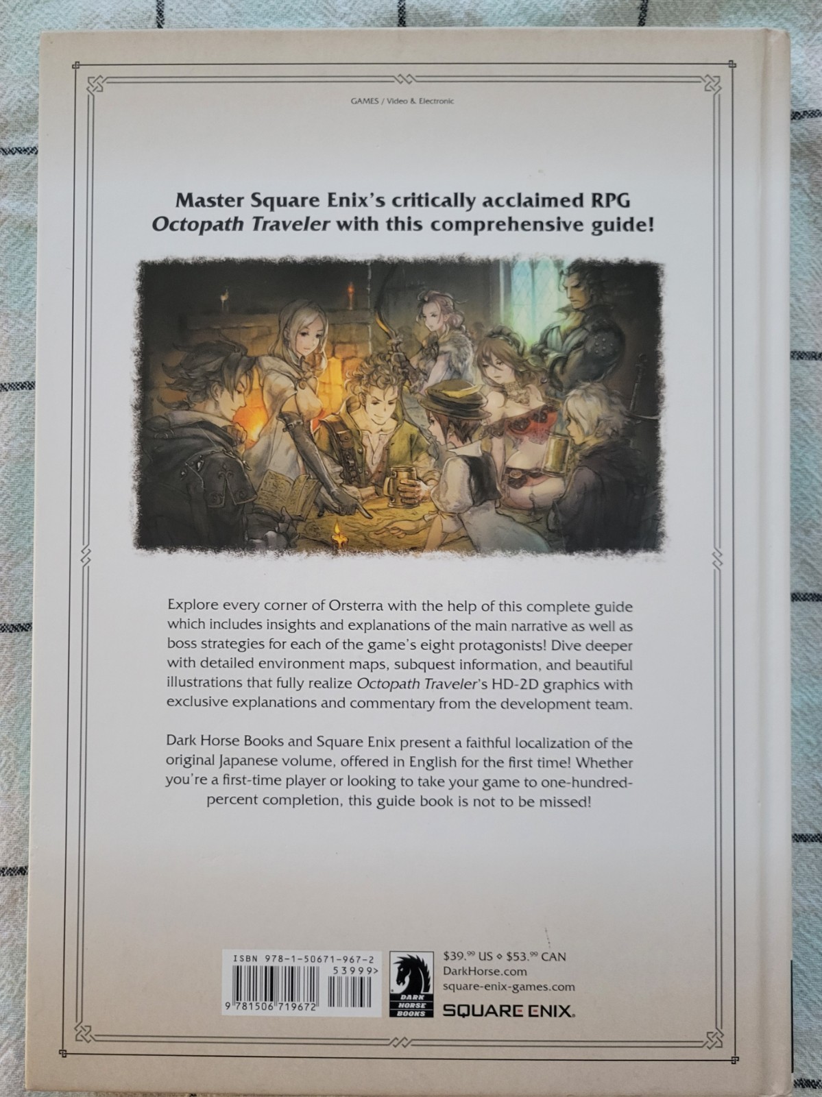 Dark Horse Books Octopath Traveler The Complete Guide Hardcover Strategy Guide