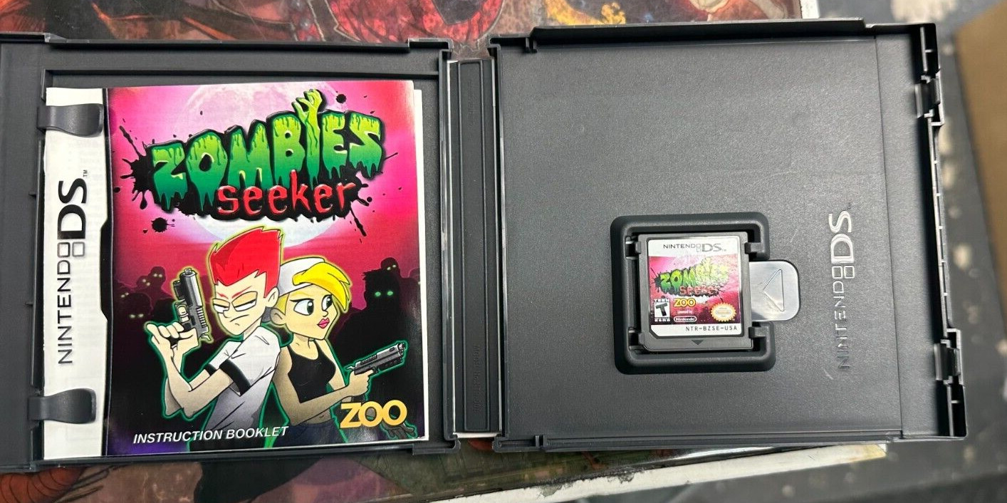 Zombies Seeker (Nintendo DS) Authentic – Complete CiB – Tested & Working